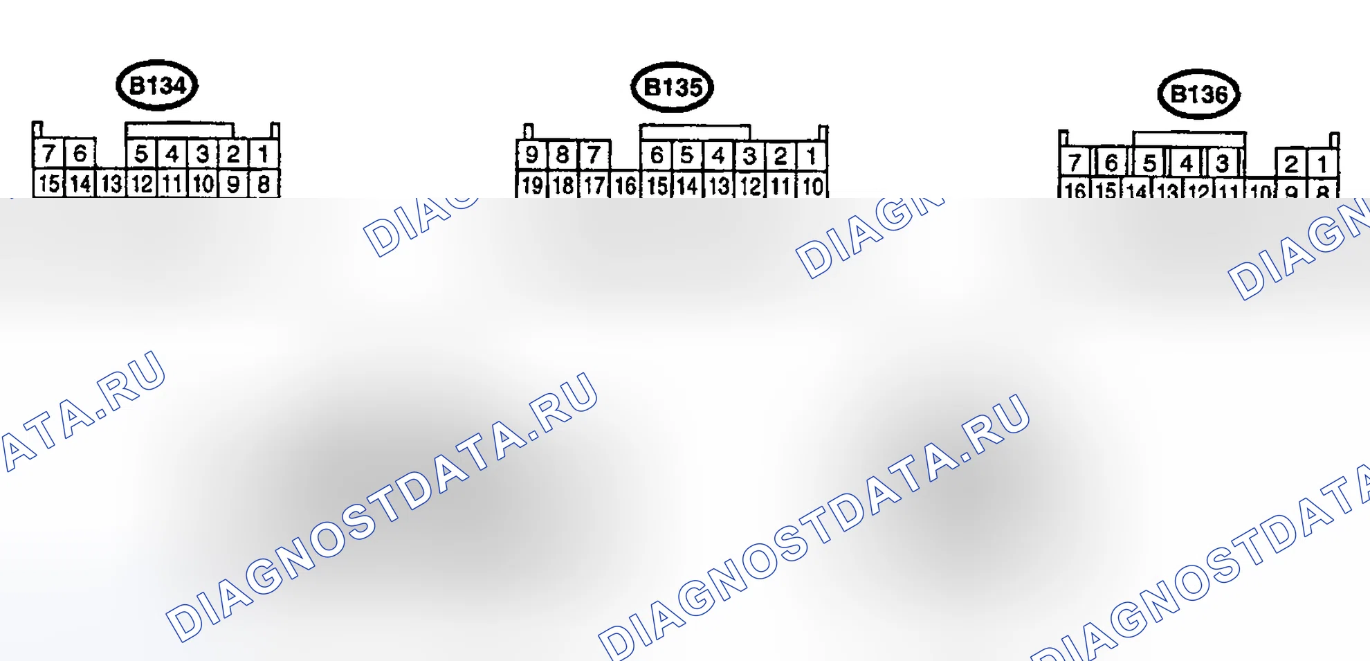 Рис. 68: ИДЕНТИФИКАЦИЯ СОЕДИНЕНИЯ. Subaru Impreza GD/GC/GG рестайлинг