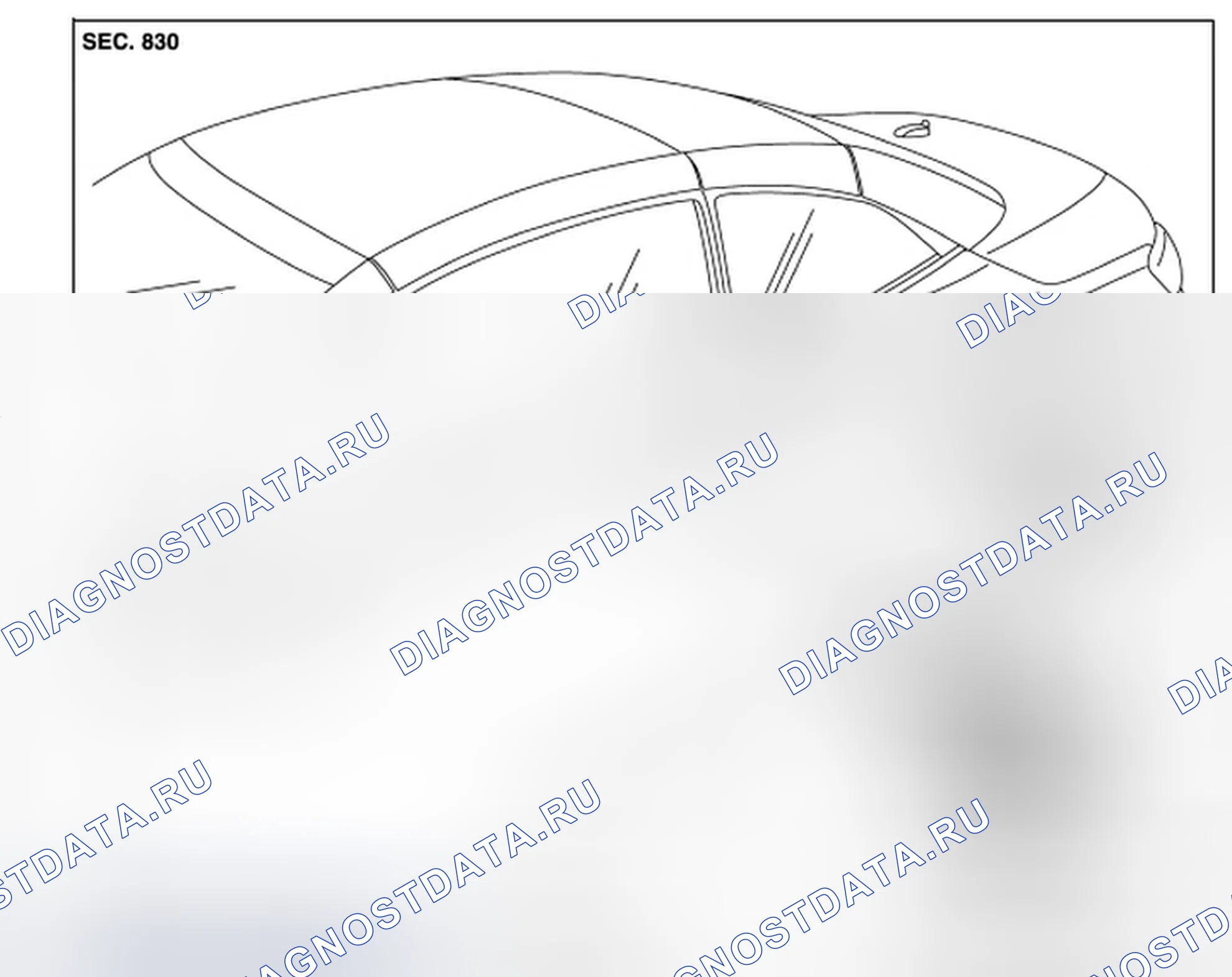 Рис. 41: Разнесенный вид. Infiniti G37 IV рестайлинг