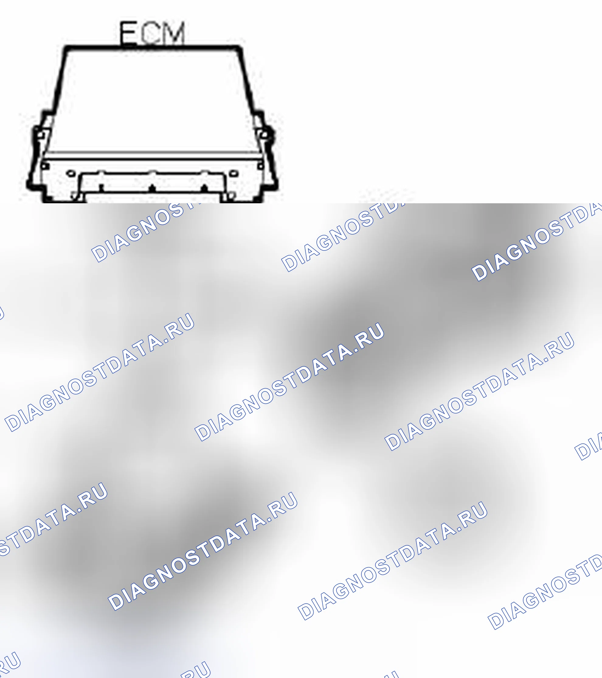 Рис. 135: Схема связи спидометра. Kia Picanto III