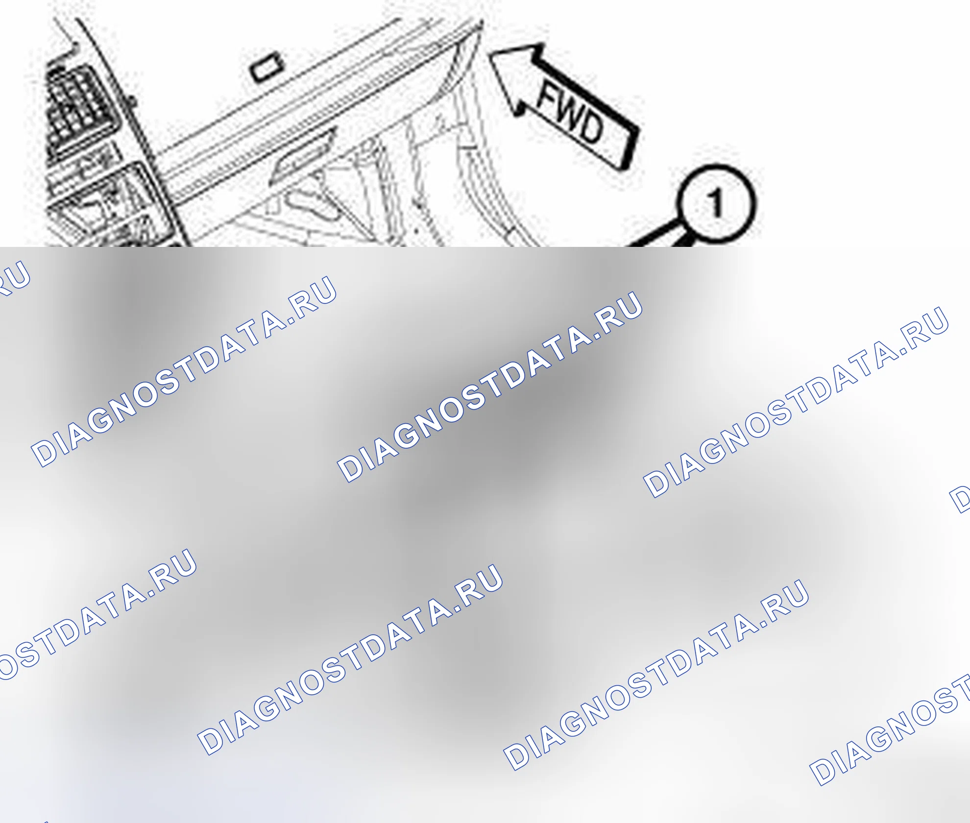 Рис. 22: ДЕМОНТАЖ. Dodge Journey I рестайлинг