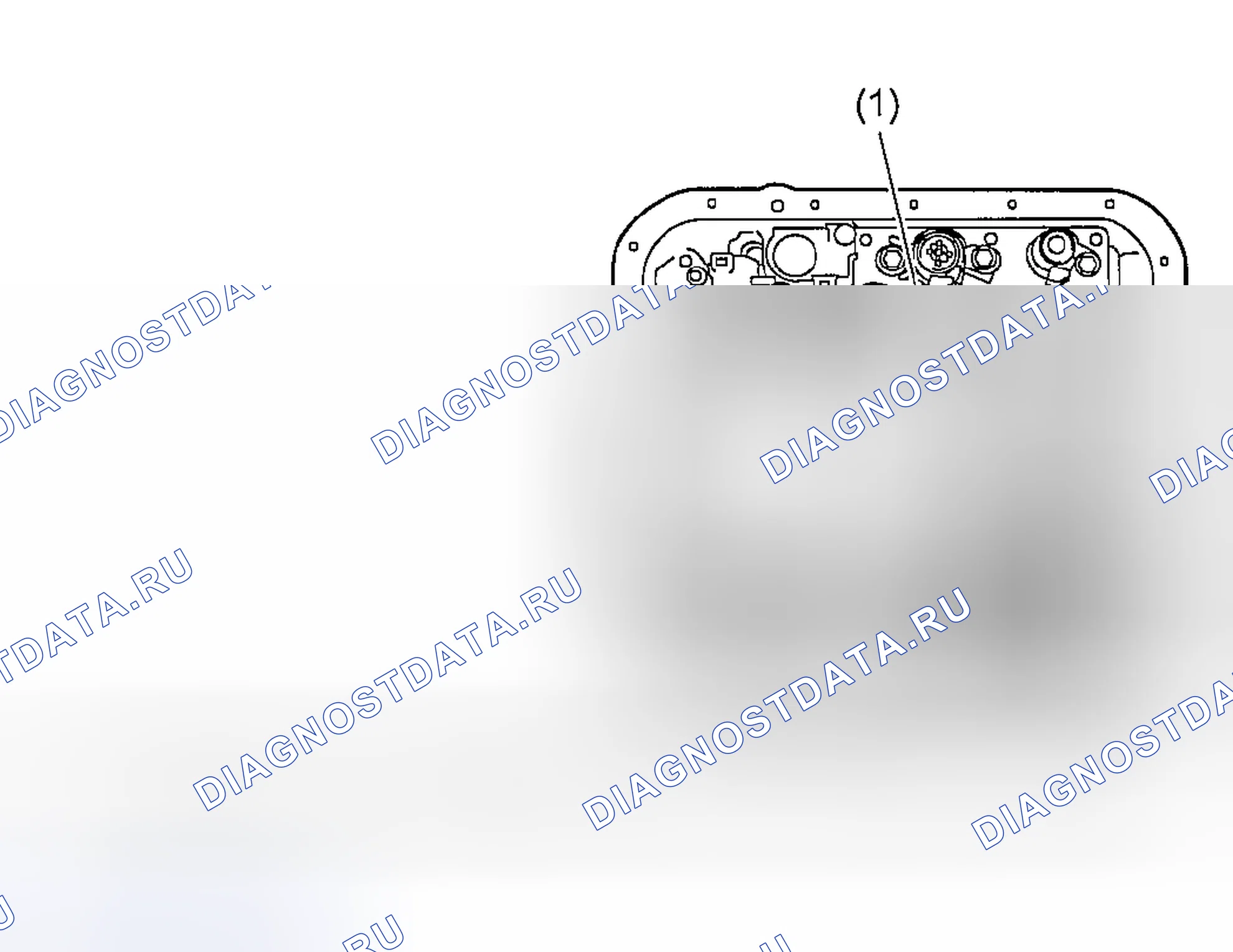 Рис. 923: СОЛЕНОИД СИНХРОНИЗАЦИИ НИЗКОГО СЦЕПЛЕНИЯ. Hyundai Creta II