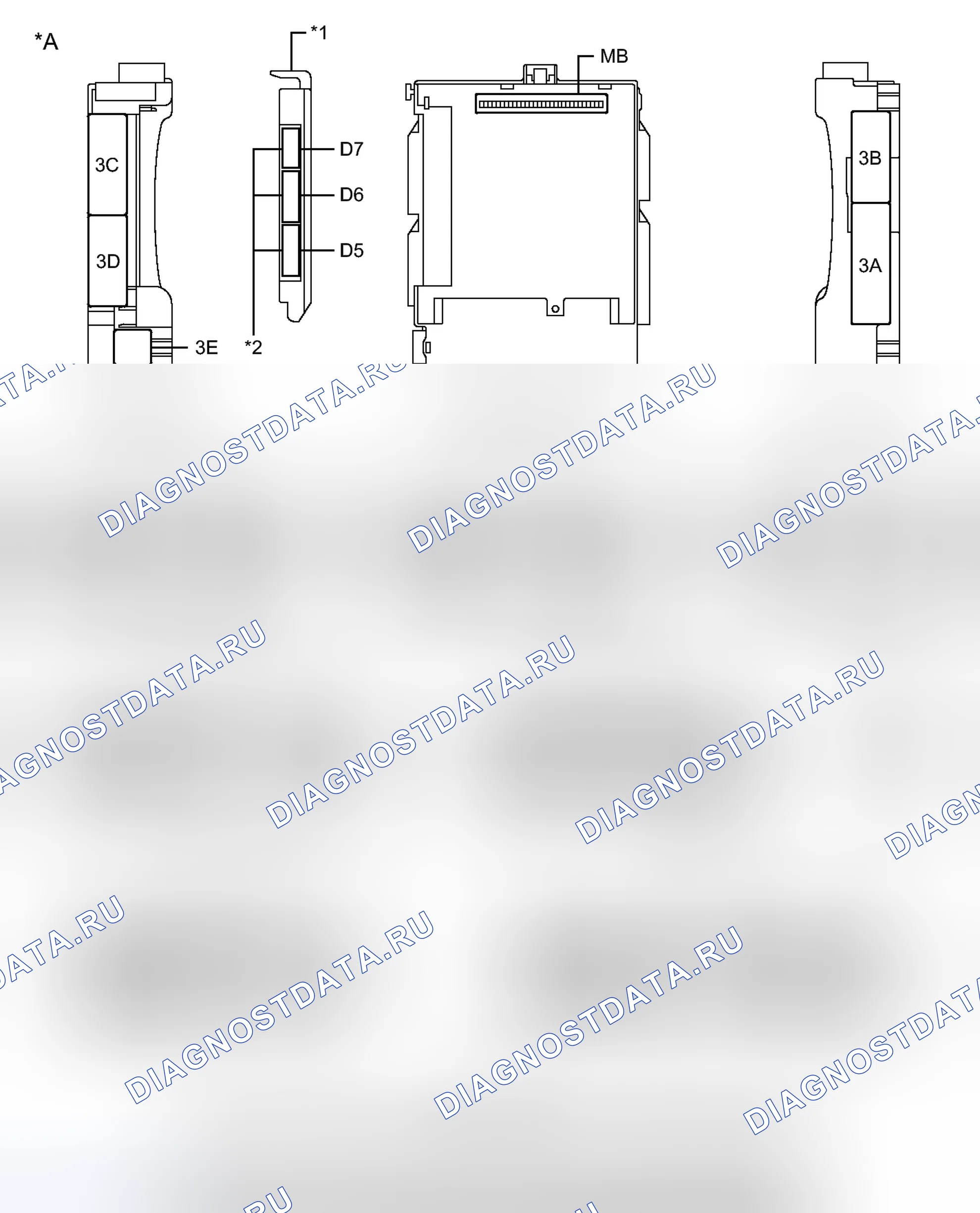 Рис. 487. Toyota Avalon XX40