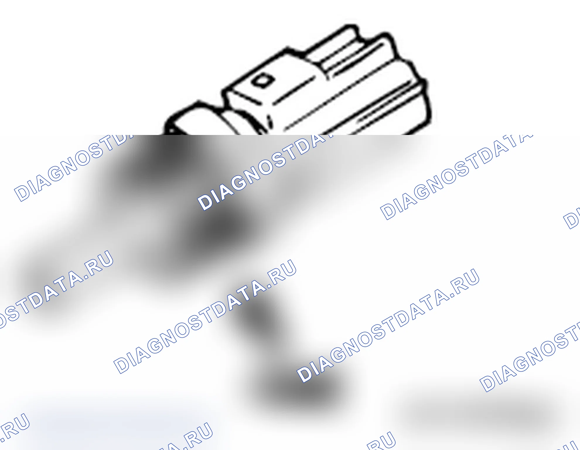 Рис. 45: >> B <<МОНТАЖ ДАТЧИКА ТЕМПЕРАТУРЫ ОХЛАЖДАЮЩЕЙ ЖИДКОСТИ ДВИГАТЕЛЯ. Mitsubishi Lancer Ralliart X рестайлинг