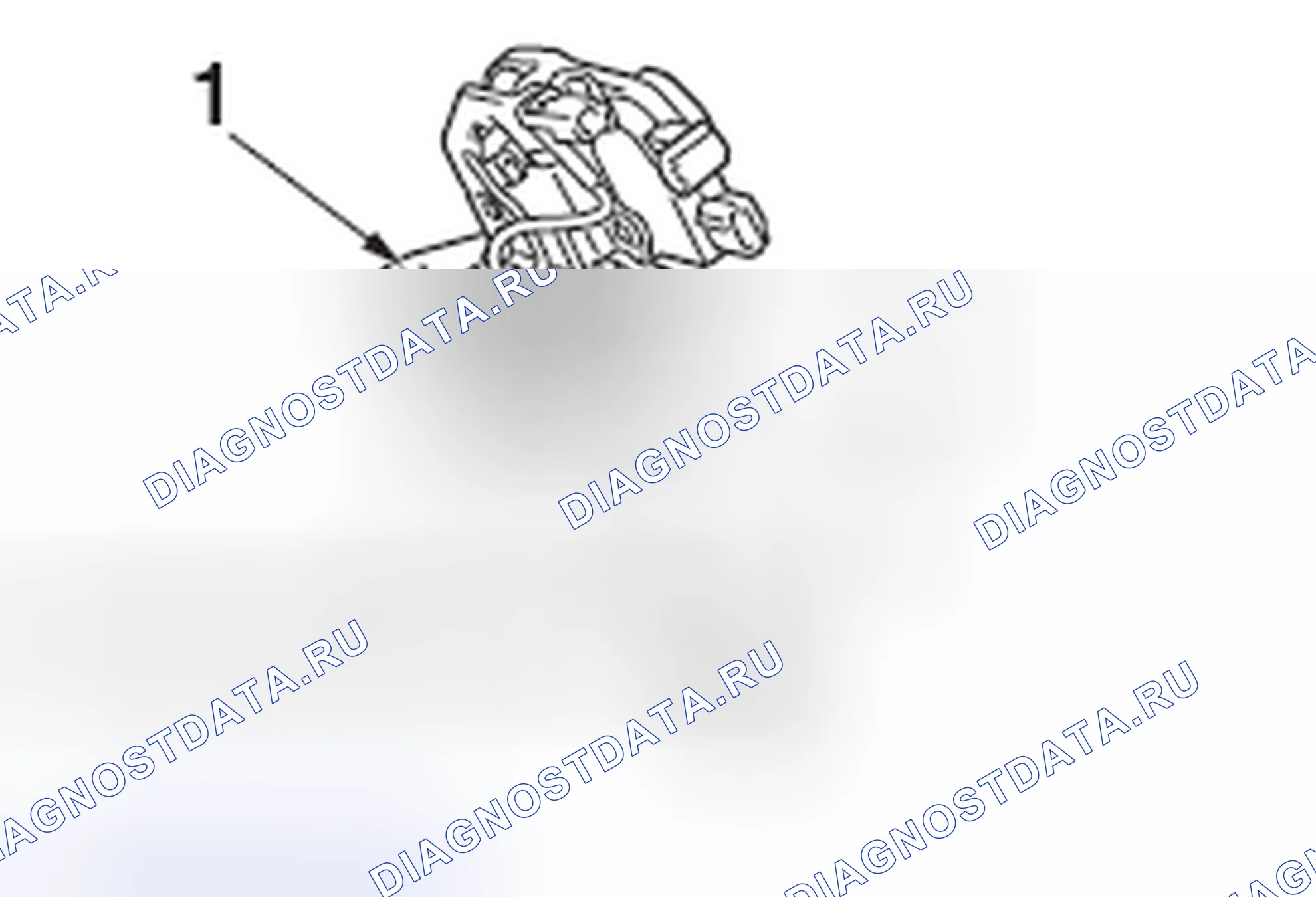 Рис. 47: >> A <<УСТАНОВКА ЗАЩЕЛКИ дверь багажника В СБОРЕ. Honda Domani MB