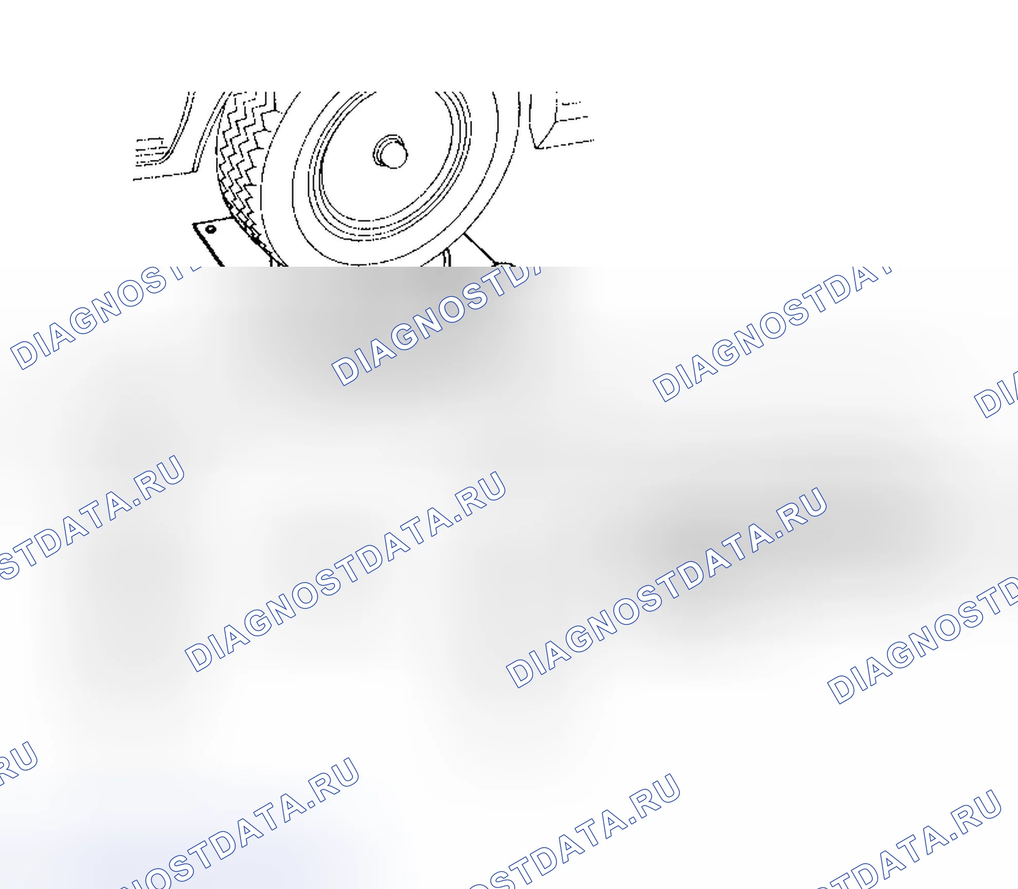Рис. 6: УГОЛ ПОВОРОТА ПЕРЕДНЕГО КОЛЕСА. Nissan Sentra B15