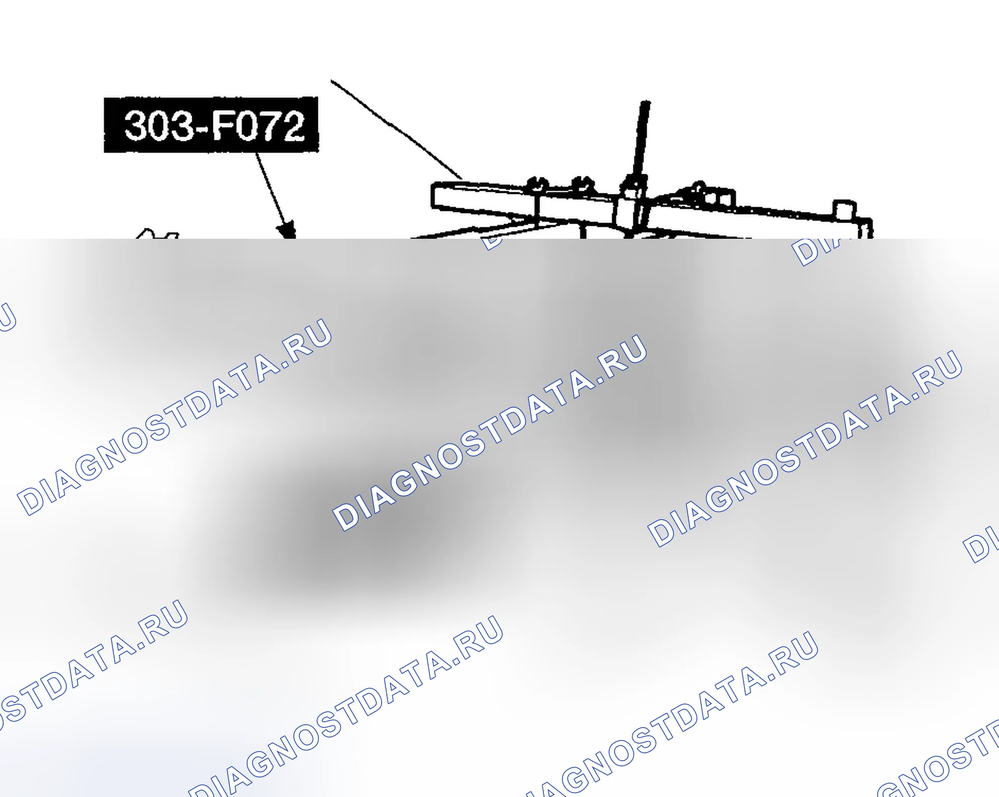Рис. 591: Пункт 7: Снятие опорного изолятора левого двигателя Примечание. Ford Explorer III
