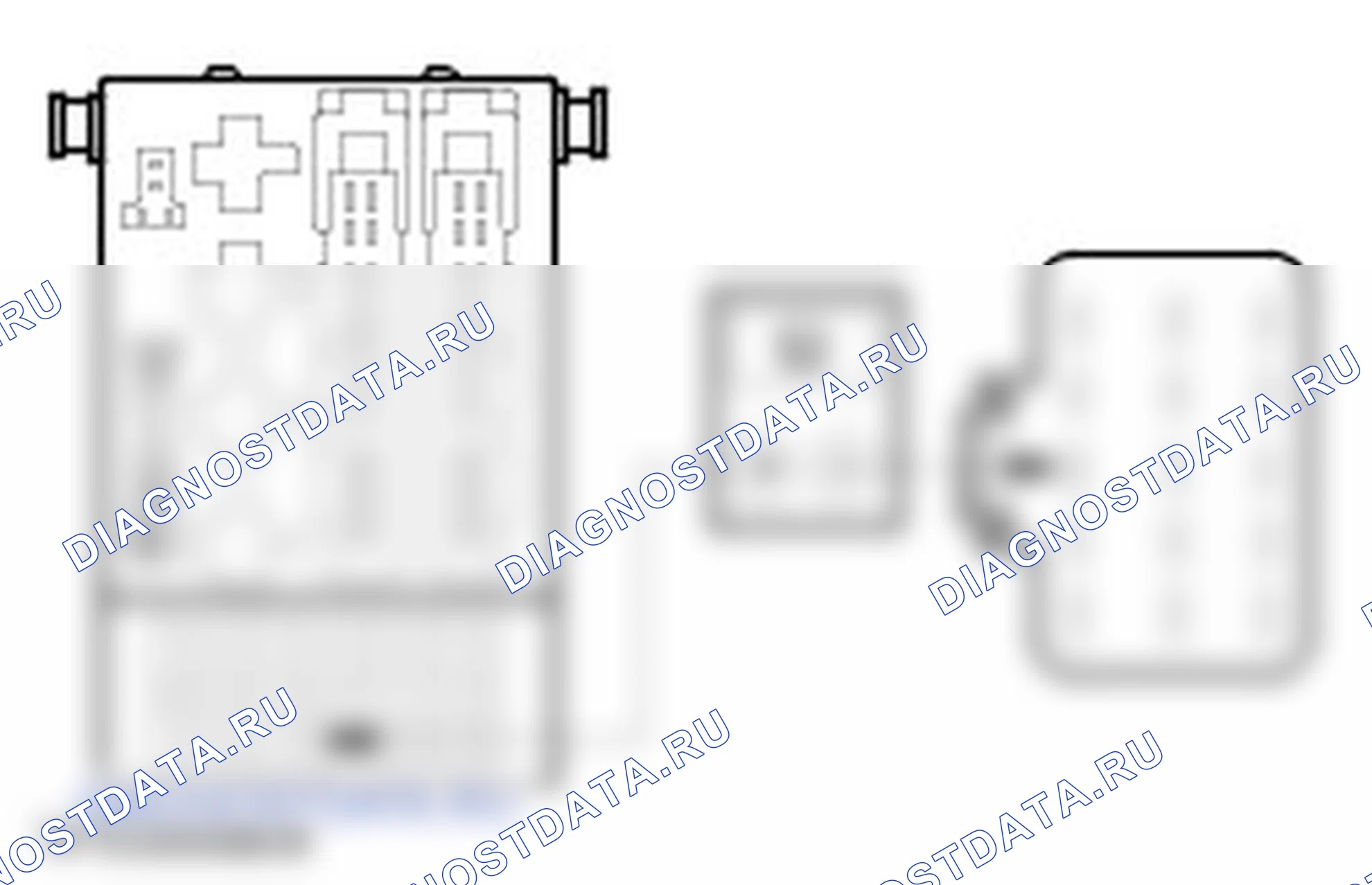 Диагностика Фонари для парковки, задние и номерные знаки. Ford Mondeo II