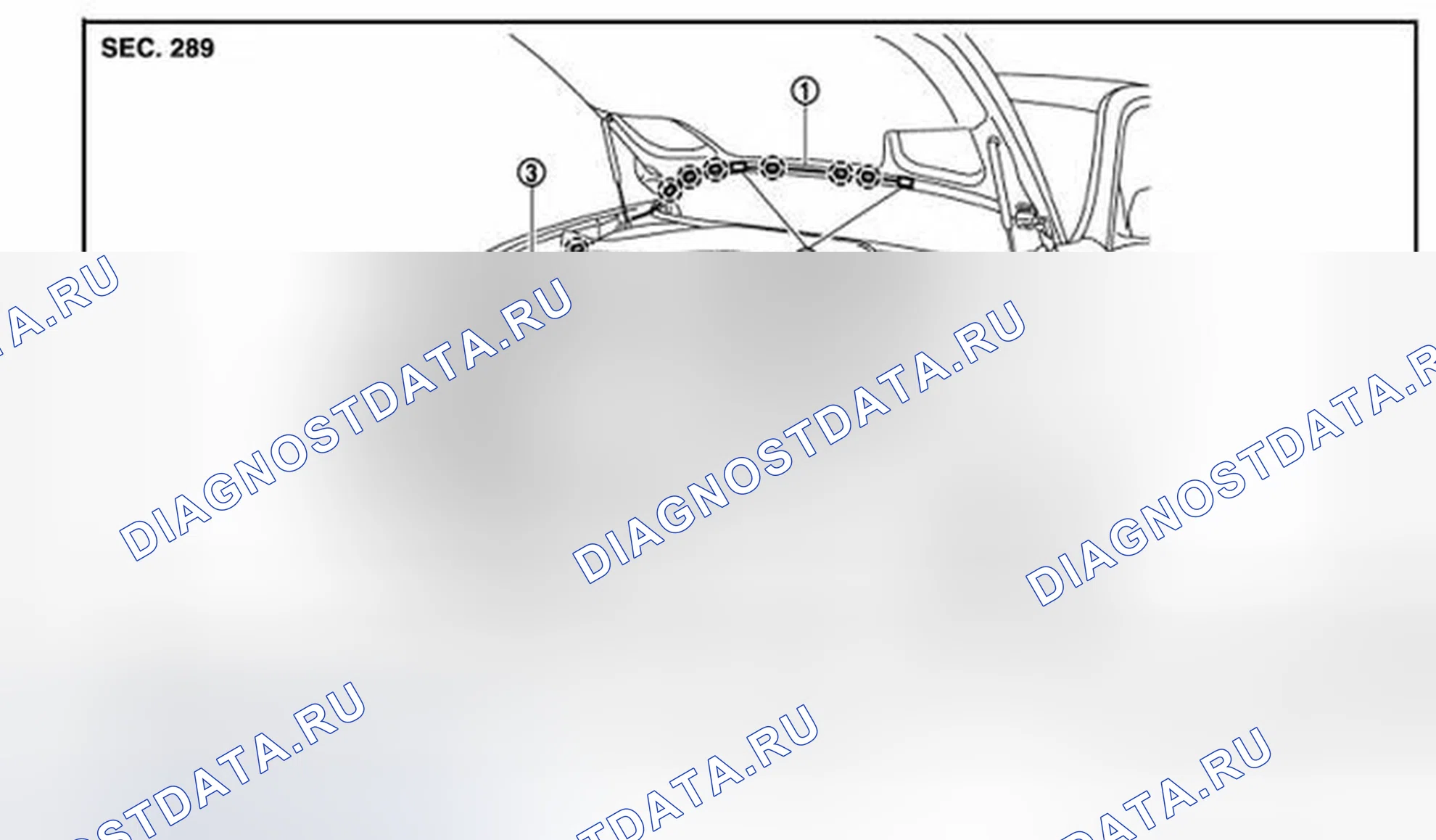 Рис. 15: Компоновка гидравлической системы. Infiniti M37 IV