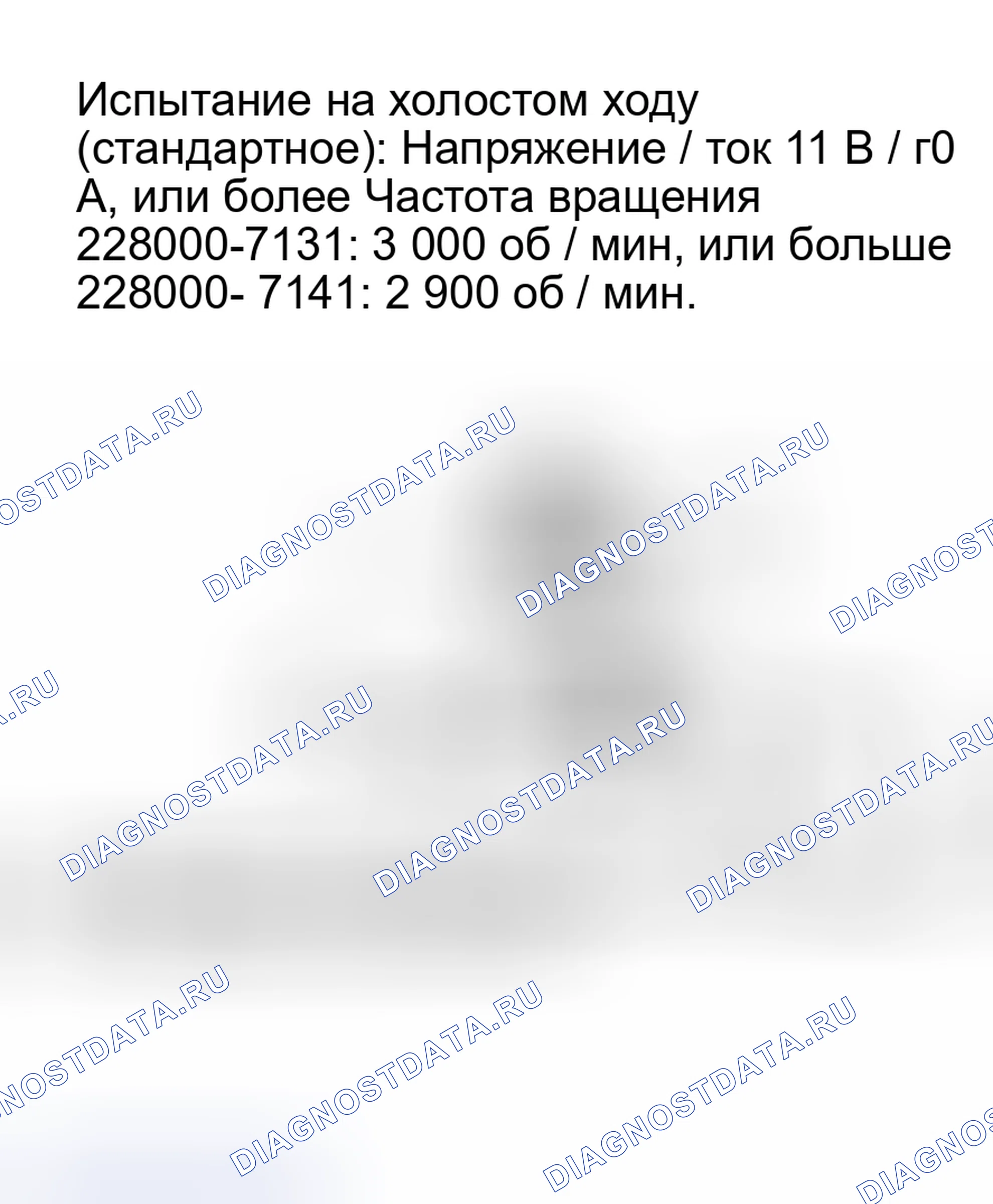 Рис. 3: ИСПЫТАНИЕ НА ХОЛОСТОМ ХОДУ. Hyundai Creta II