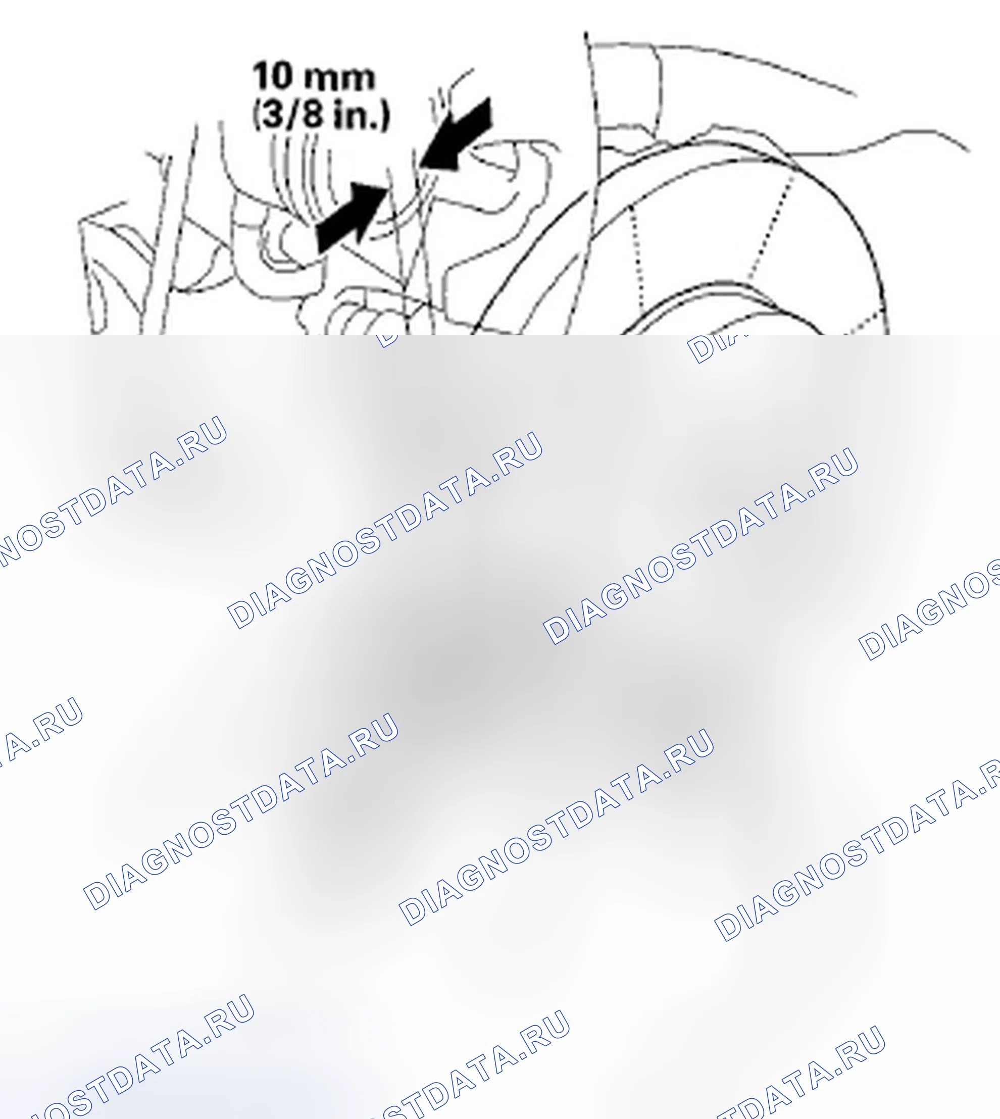 Рис. 57: Толщина и параллельность. Honda Fit GE