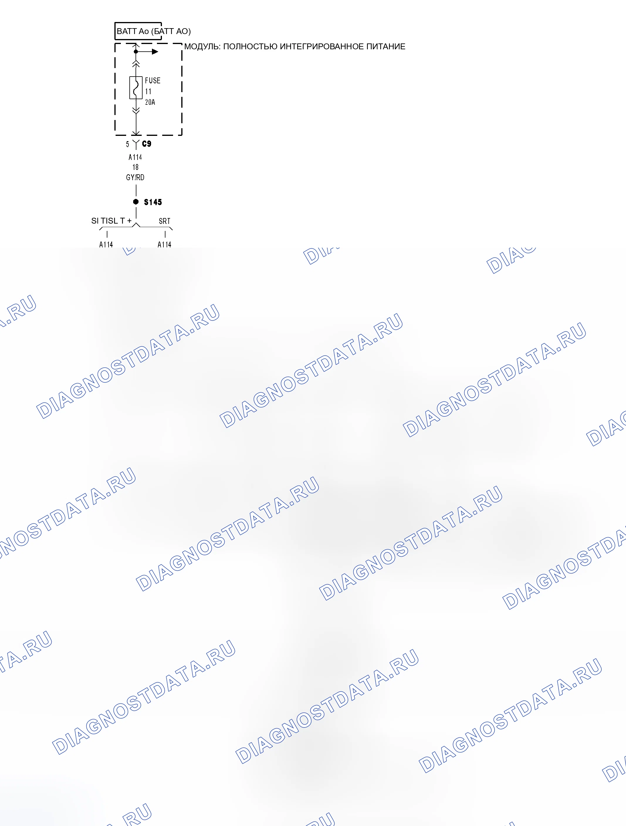 Рис. 65: Принципиальная схема. Dodge Cab & Chassis R3500 HD 