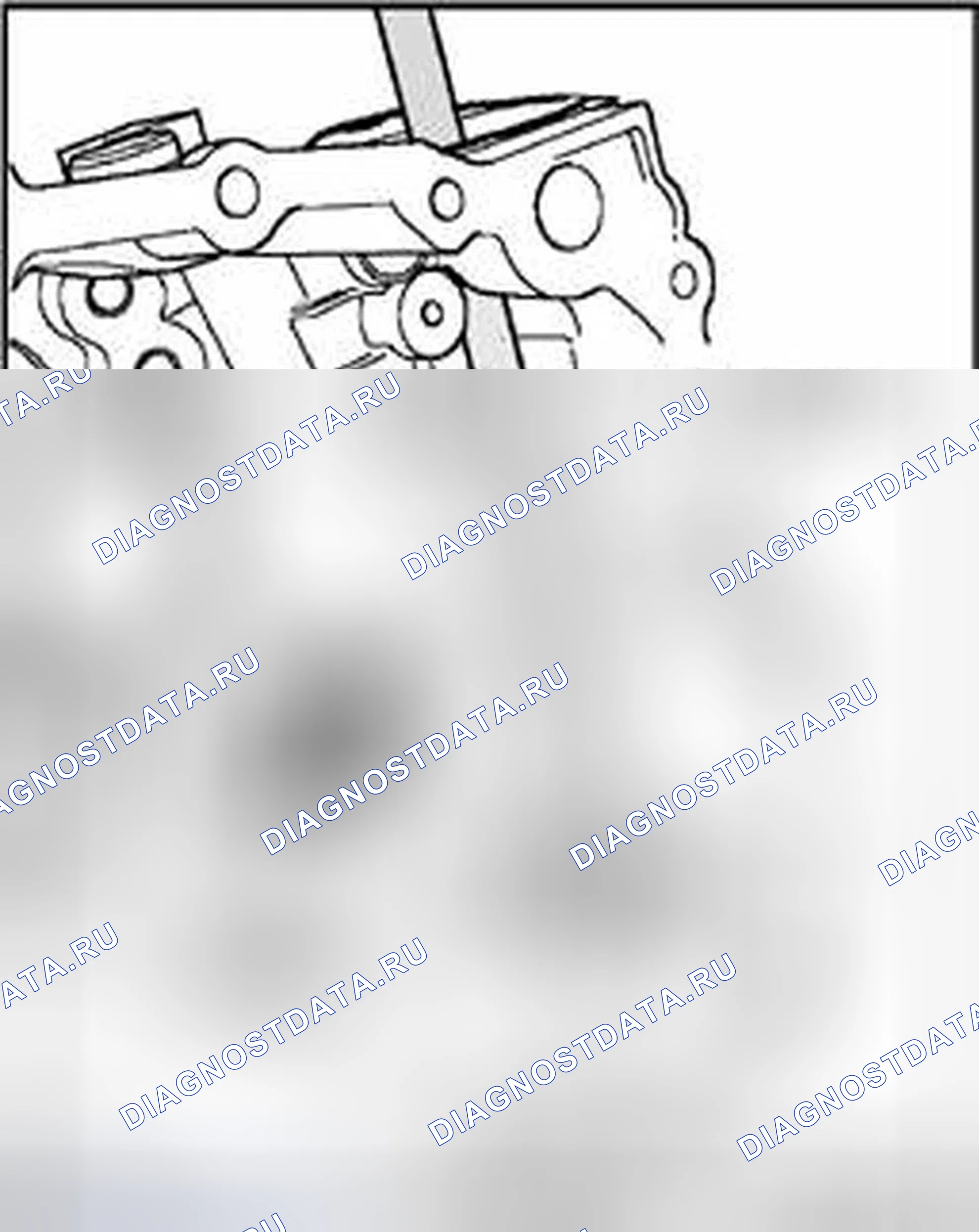 Рис. 542: Привод во втулке подшипника вала селектора. Audi TT 8N