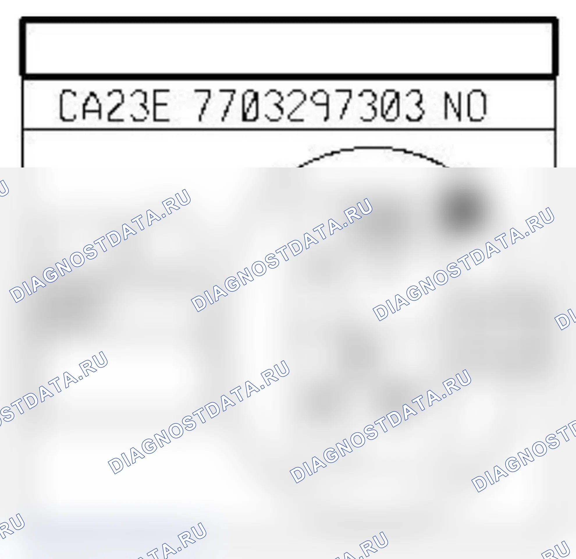 Распиновка разъёма 207 — Датчик минимального уровня тормозной жидкости. Renault Master II