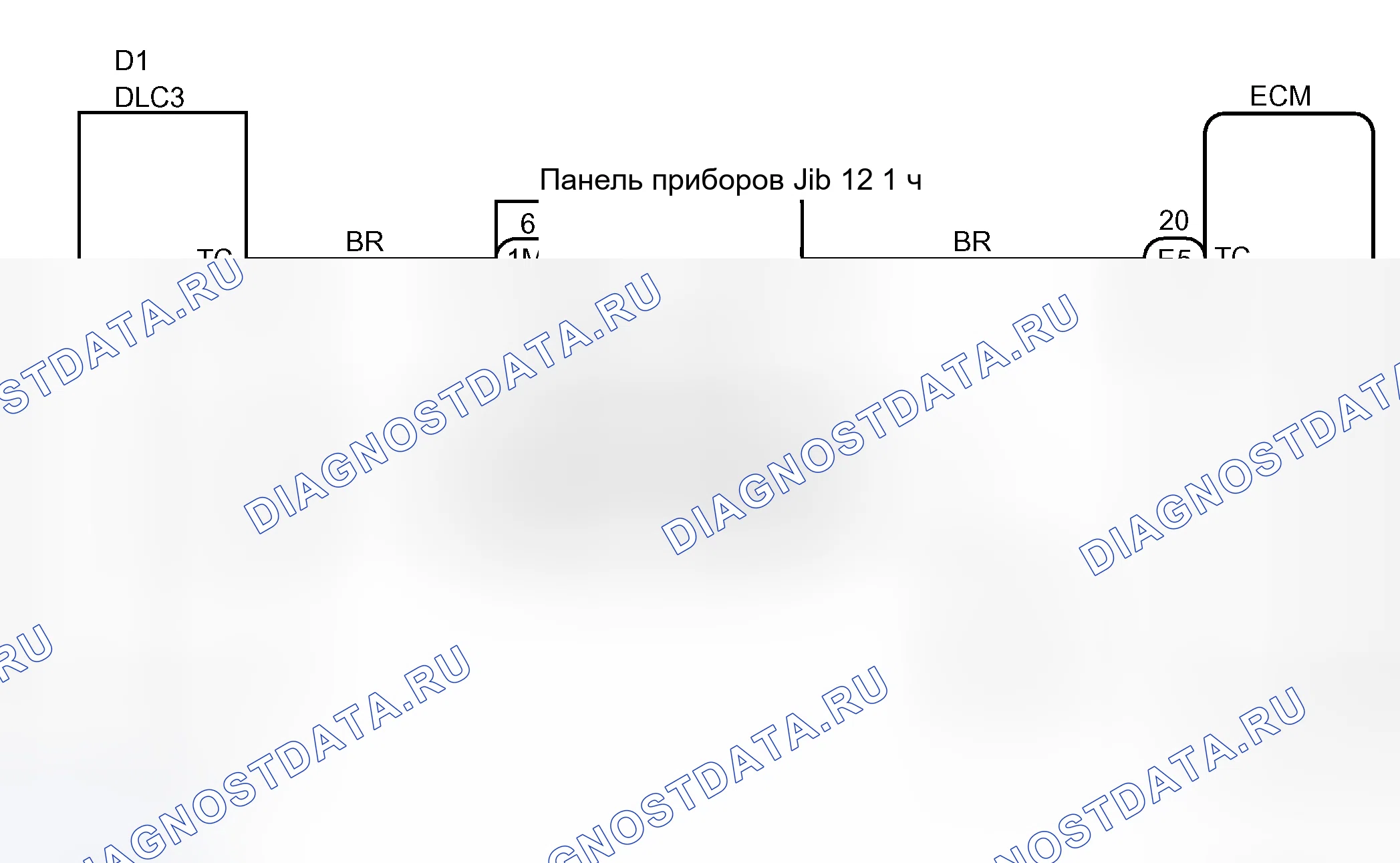 Рис. 308: электросхема. Lexus RX II