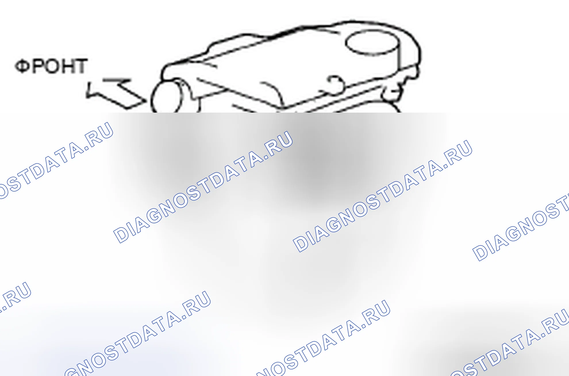 Рис. 61: Номер двигателя. Mazda 5 I рестайлинг
