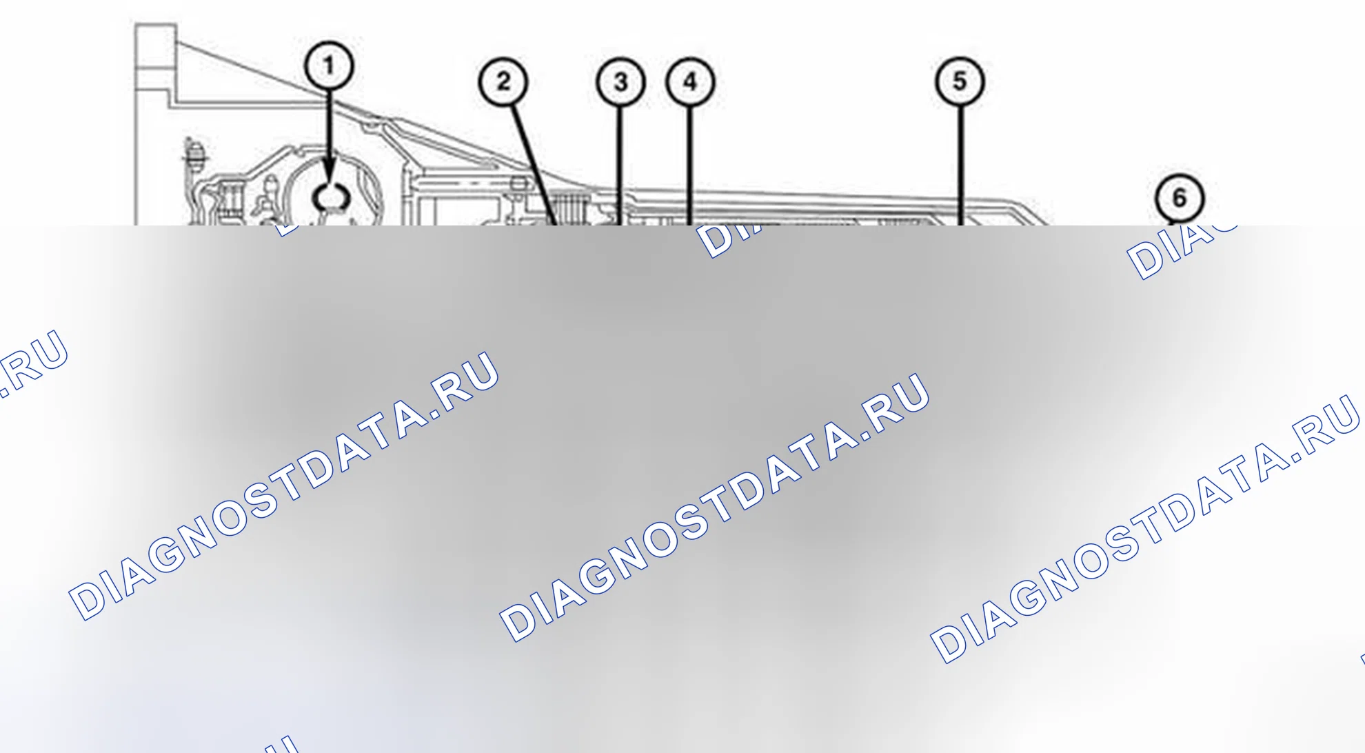 Рис. 1: ОПИСАНИЕ автоматической трансмиссии (акпп). RAM 1500 IV