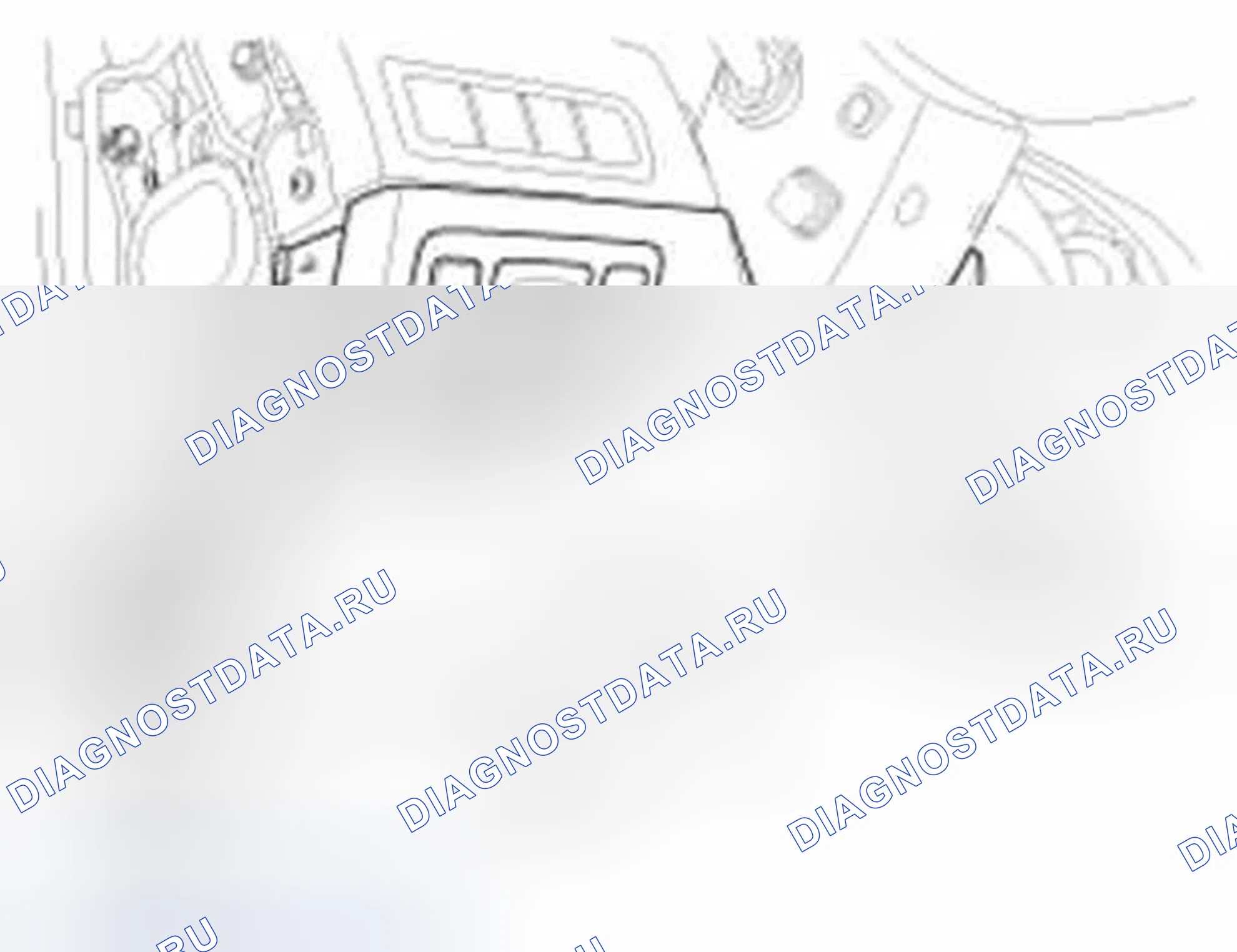 Рис. 42: Блок интеллектуальных ключей. Hyundai Equus II
