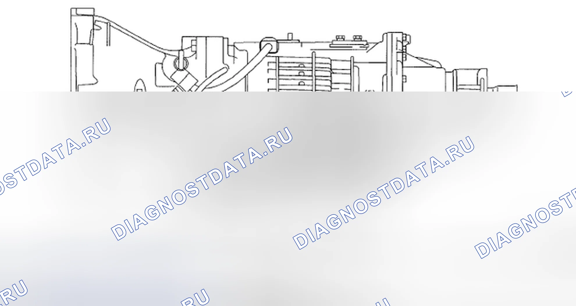 Рис. 420: Определение положения соленоида (1 из 2). Subaru Impreza GD/GC/GG рестайлинг 2