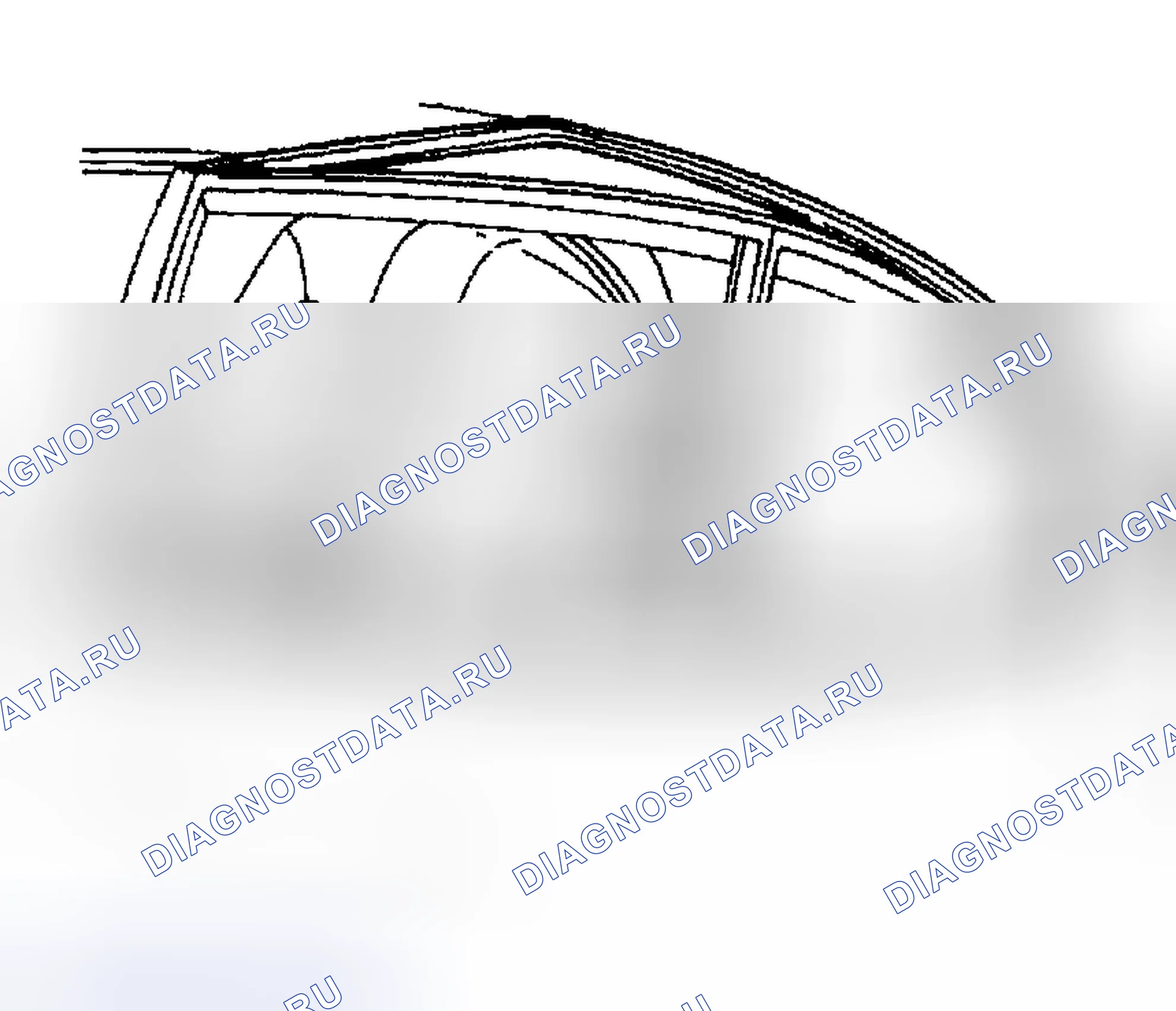 Рис. 31: Установка дополнительной погодной полосы задней двери. Suzuki Verona I