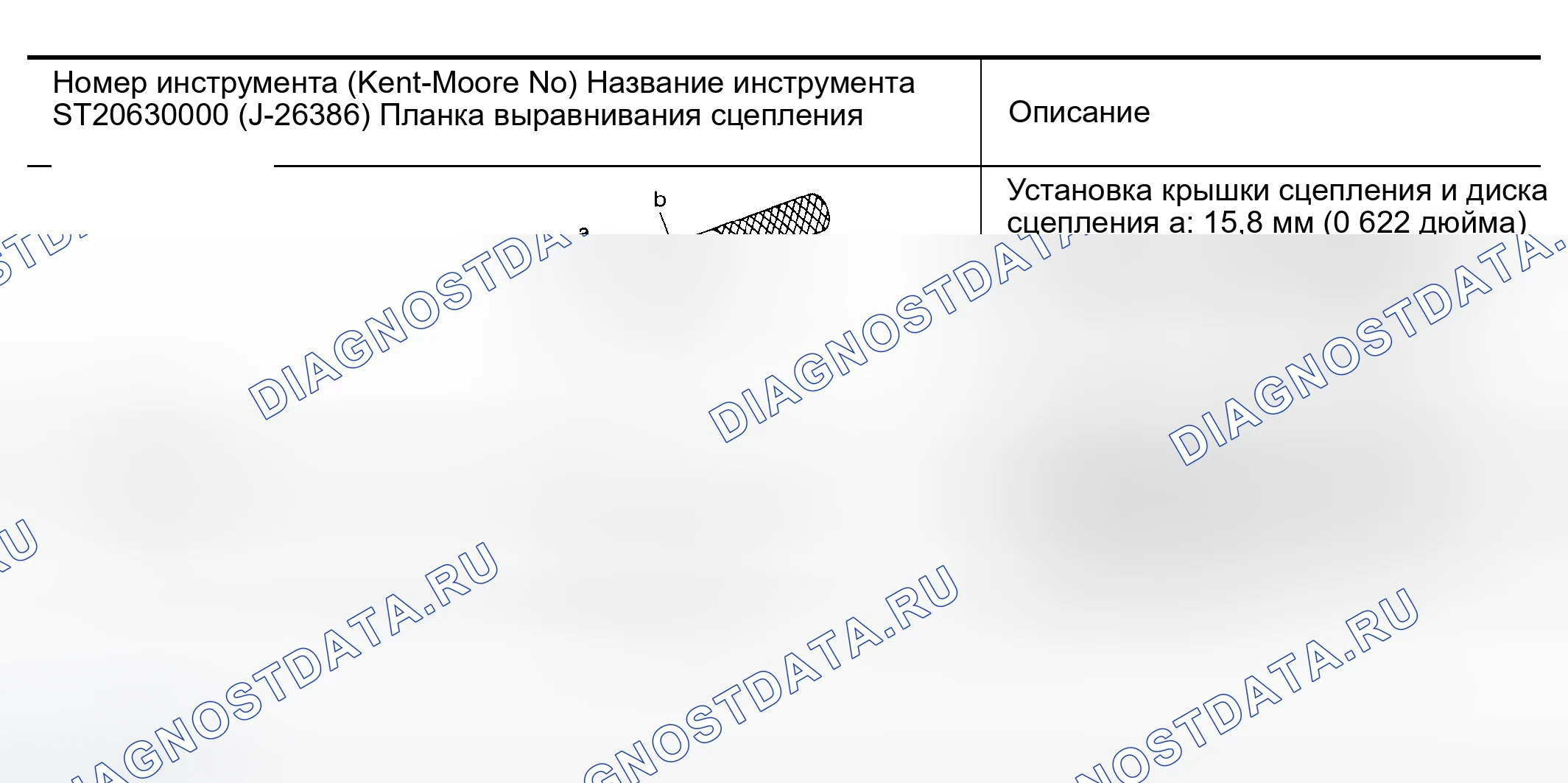 Рис. 23: Специальные сервисные инструменты. Nissan Altima L31 рестайлинг
