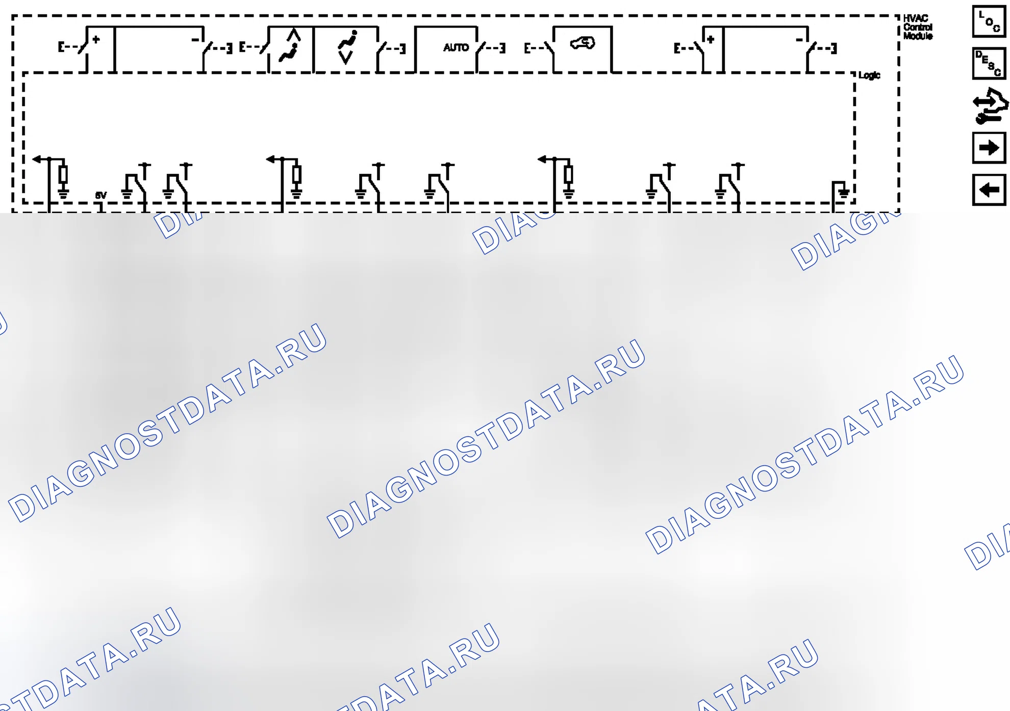 Рис. 56: Управление режимами. Chevrolet Captiva I рестайлинг