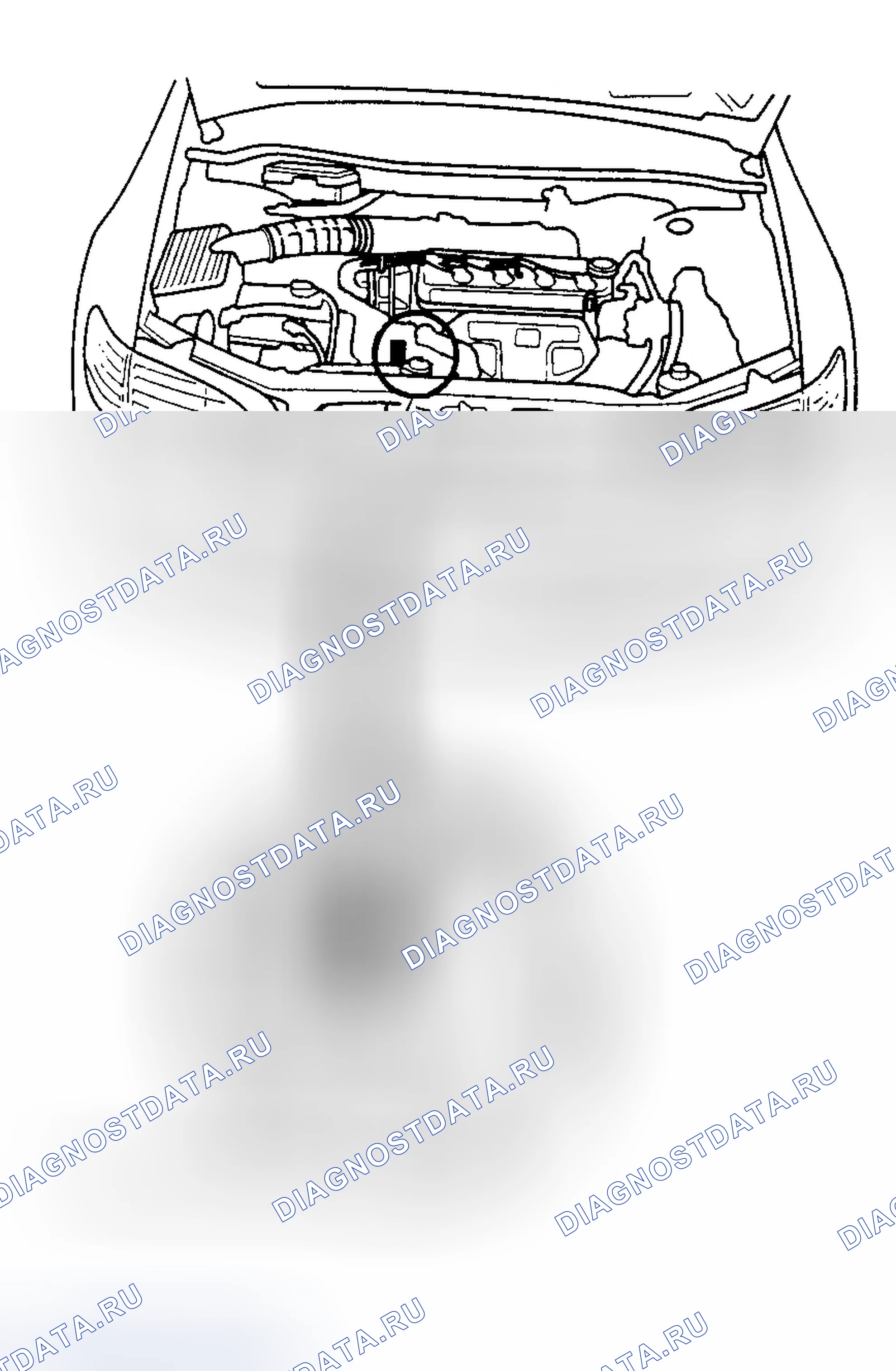 Рис. 1: ИДЕНТИФИКАЦИЯ. Honda Accord VI