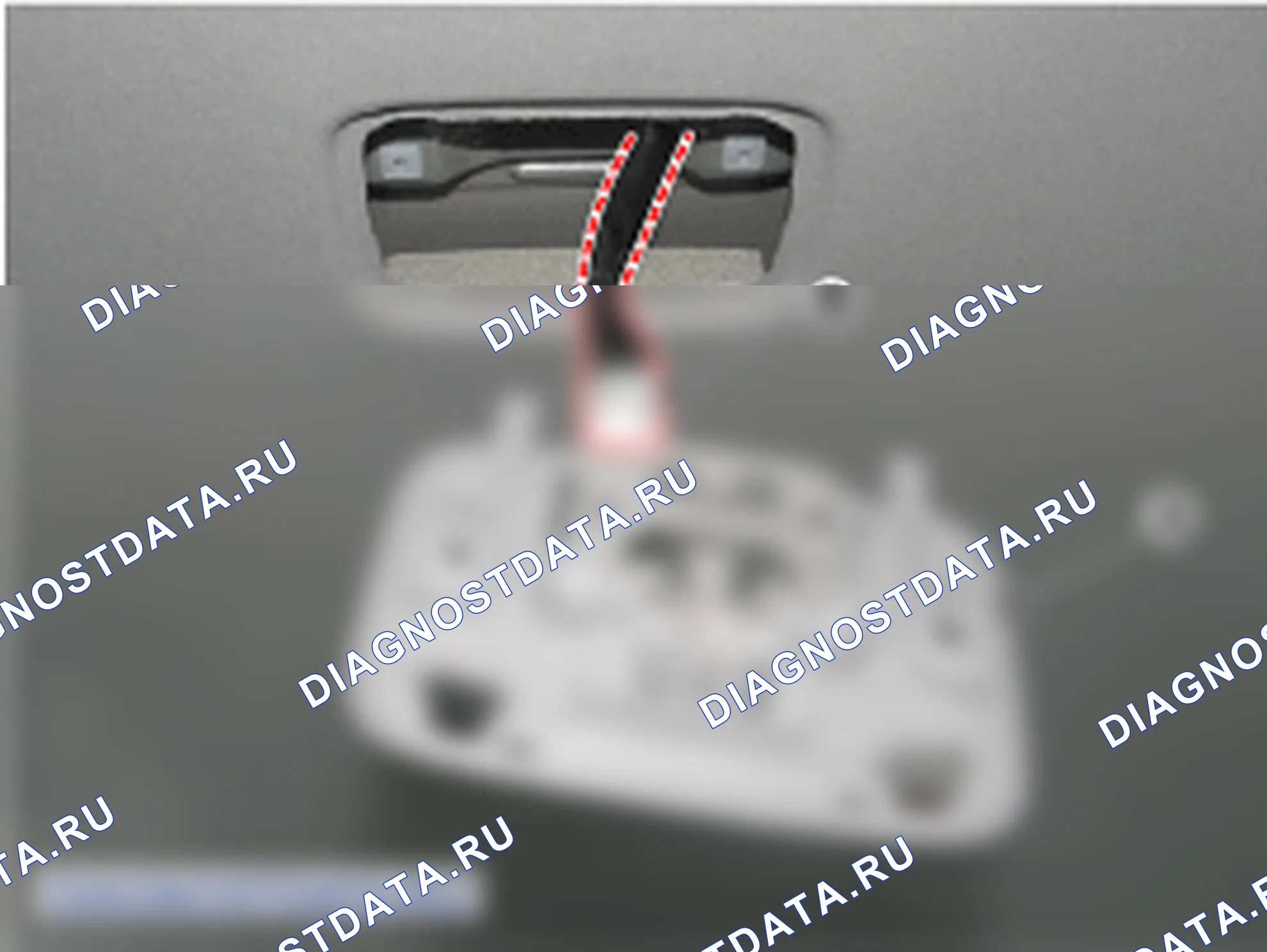 Снятие плафона освещения салона. Hyundai i20 GB