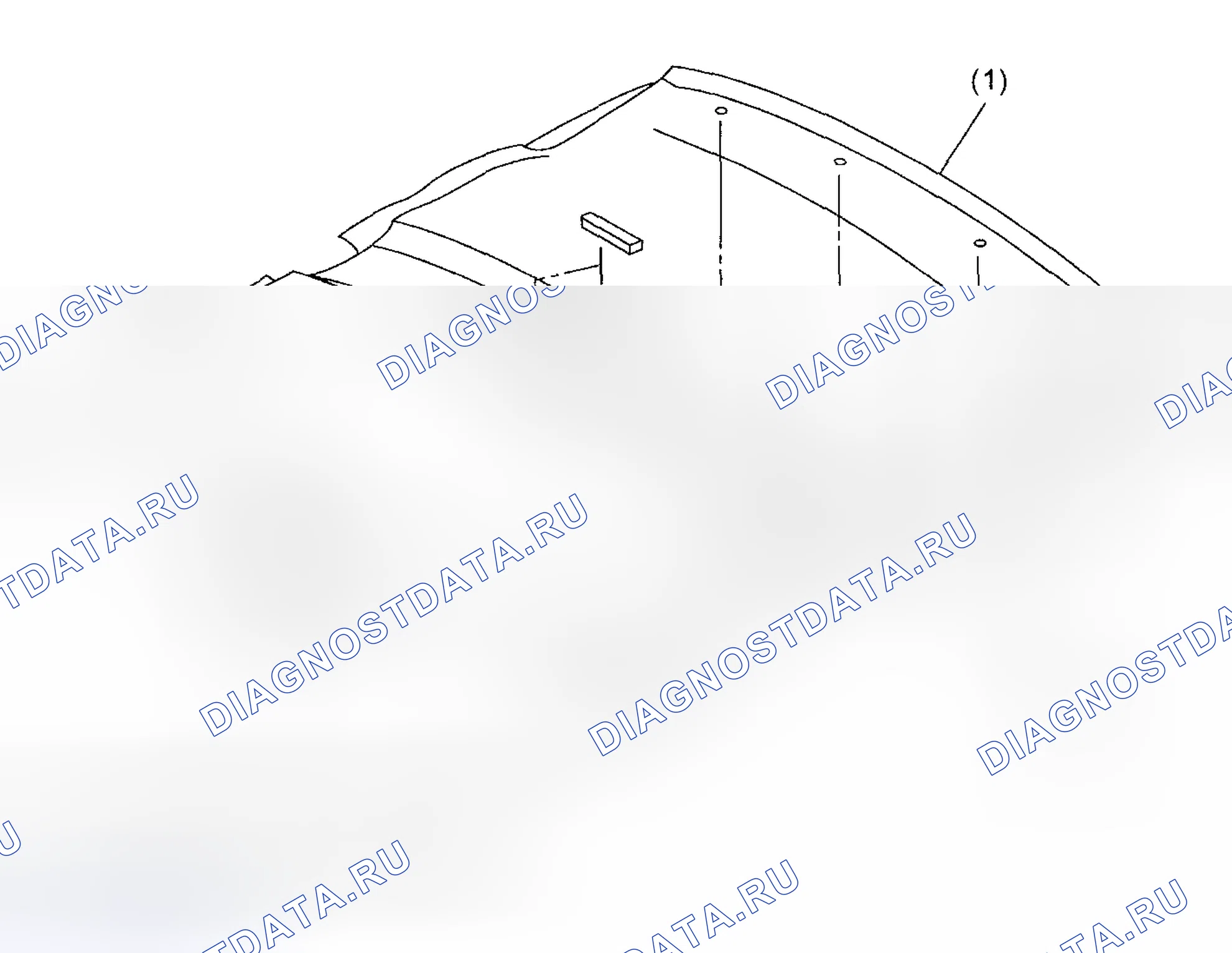 Рис. 17: ОТДЕЛКА КРЫШИ (СЕДАН). Subaru Impreza WRX GD/GG рестайлинг