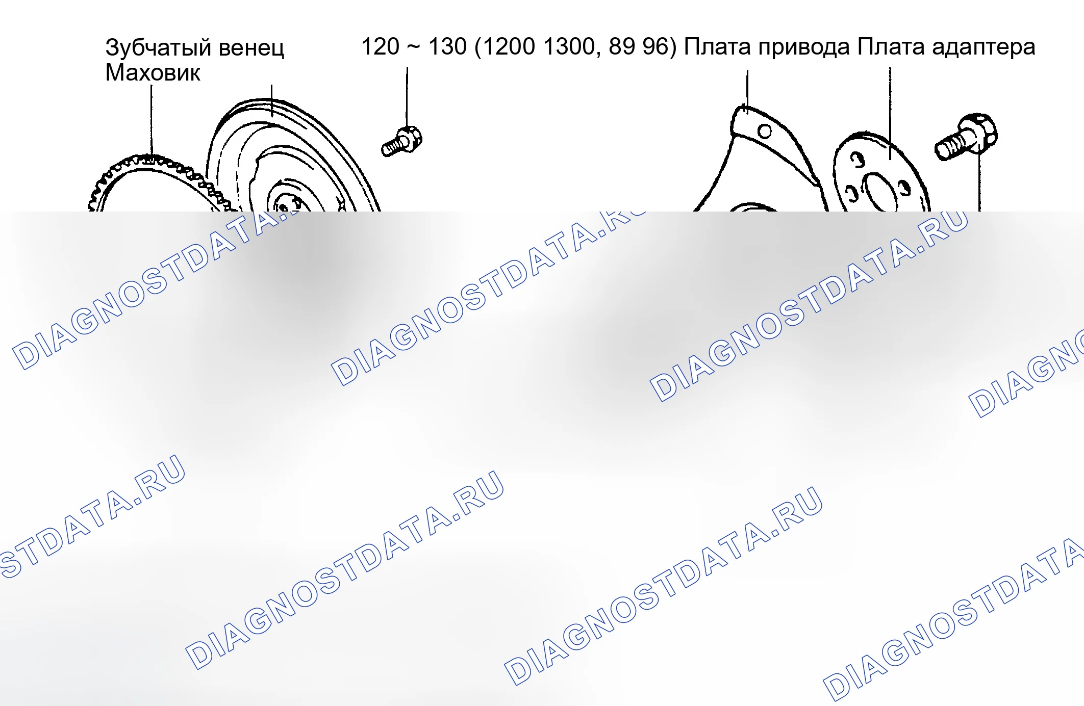 Рис. 129: КОМПОНЕНТЫ. Hyundai Accent II рестайлинг