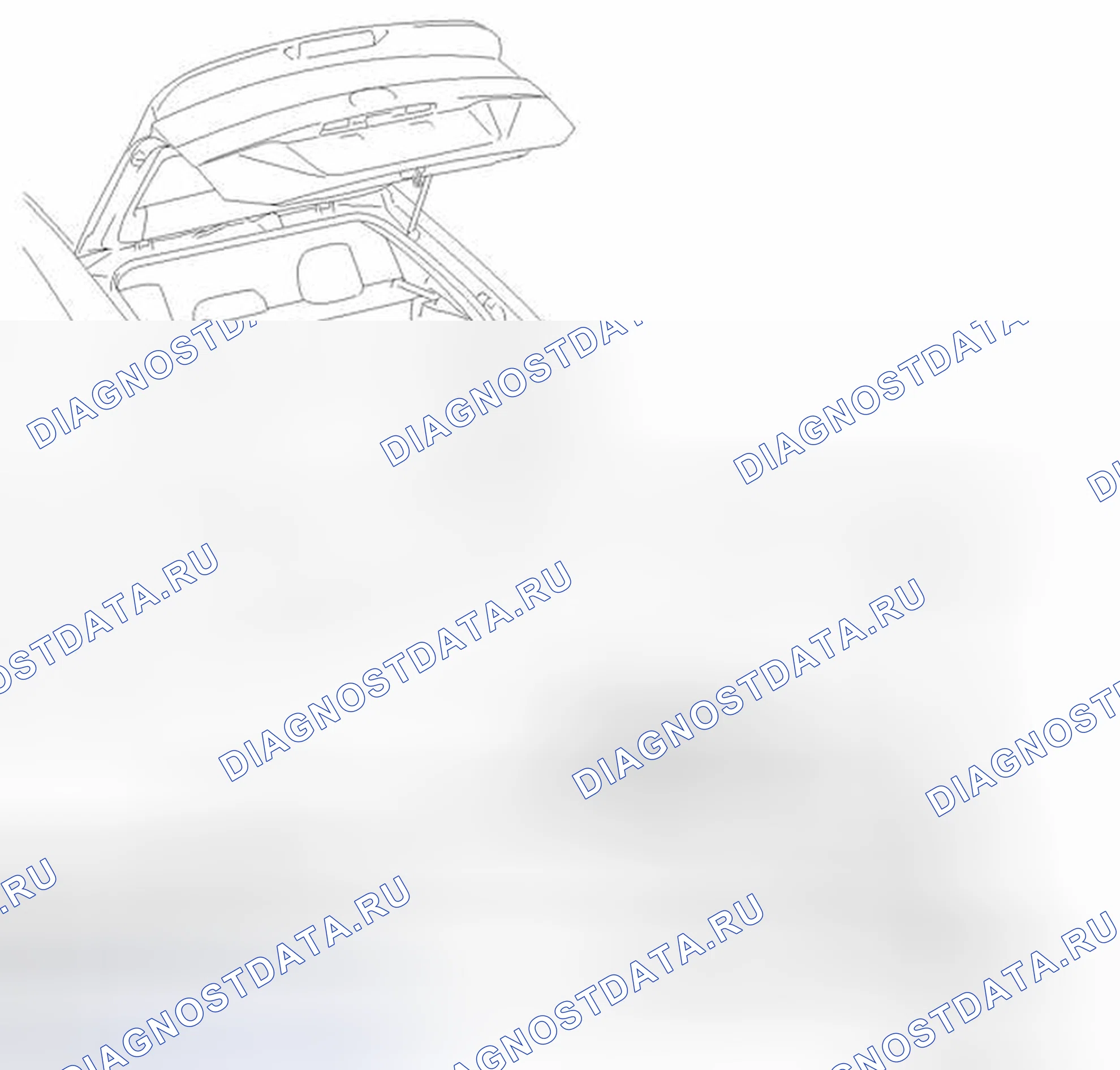 Рис. 379: ИЛЛЮСТРАЦИЯ. Toyota Prius PHV pre-III