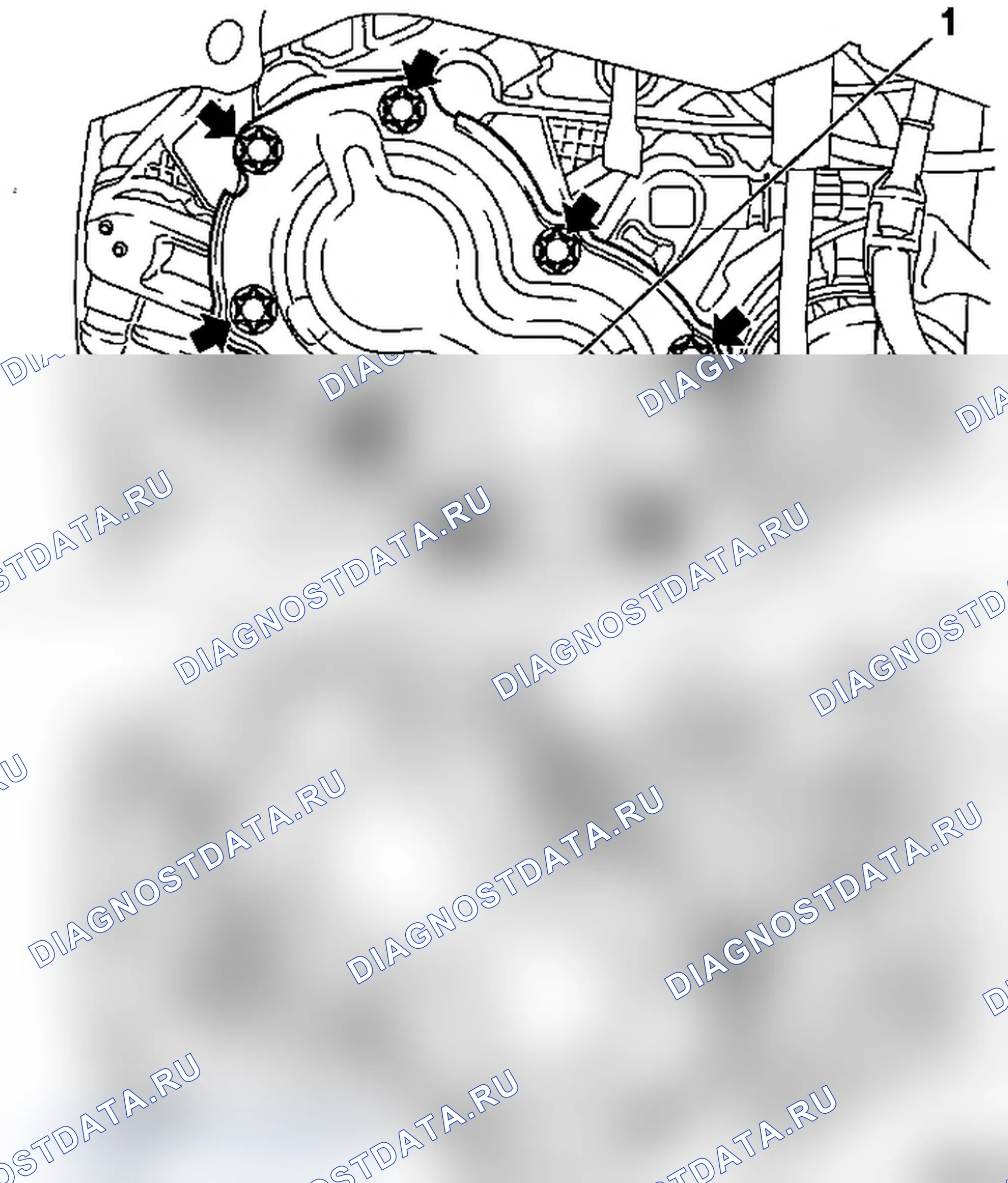Демонтаж и установка крышки корпуса коробки передач (F 23) (коробка передач установлена). Opel Zafira A рестайлинг