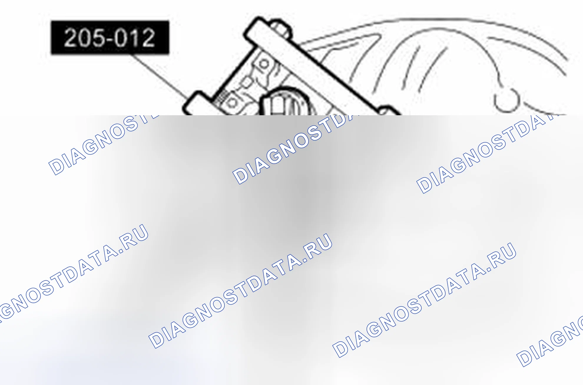 Рис. 20: Проверка полного люфта. Ford Pickup F250 Super Duty II