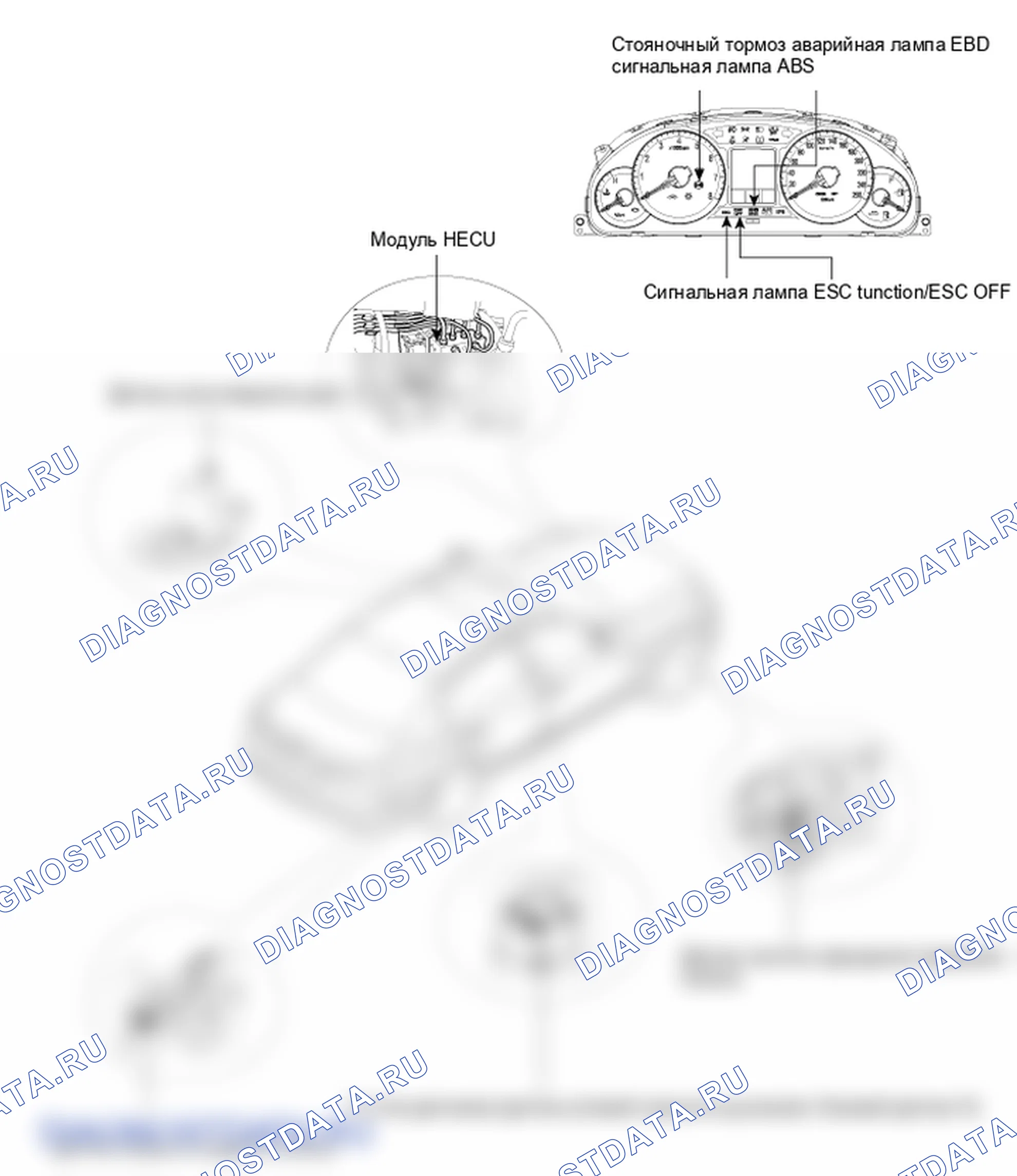 Компоненты и их расположение. Hyundai Genesis(Bh)-U.S. I