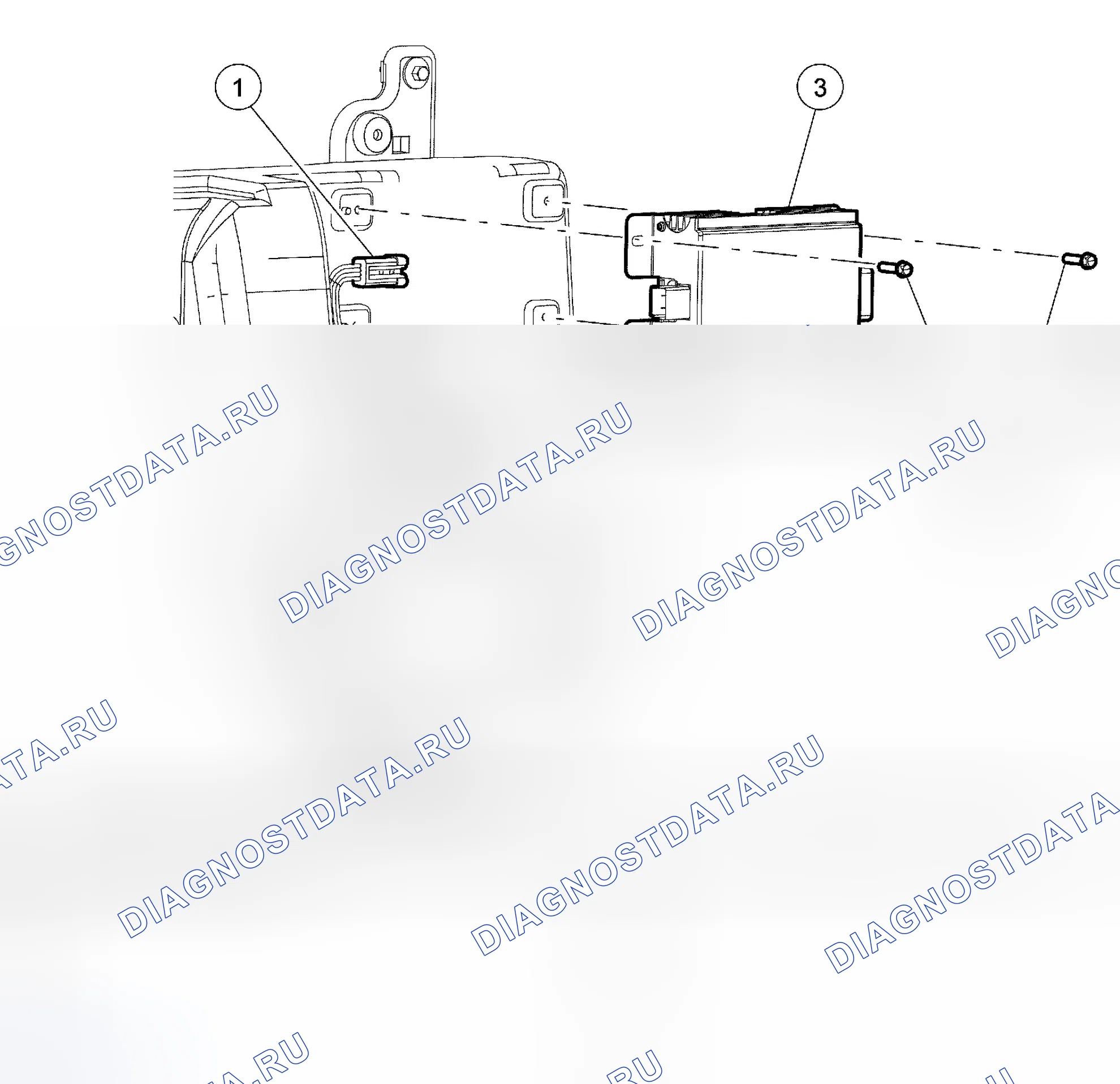 Рис. 2: Усилитель сабвуфера. Hyundai Matrix I
