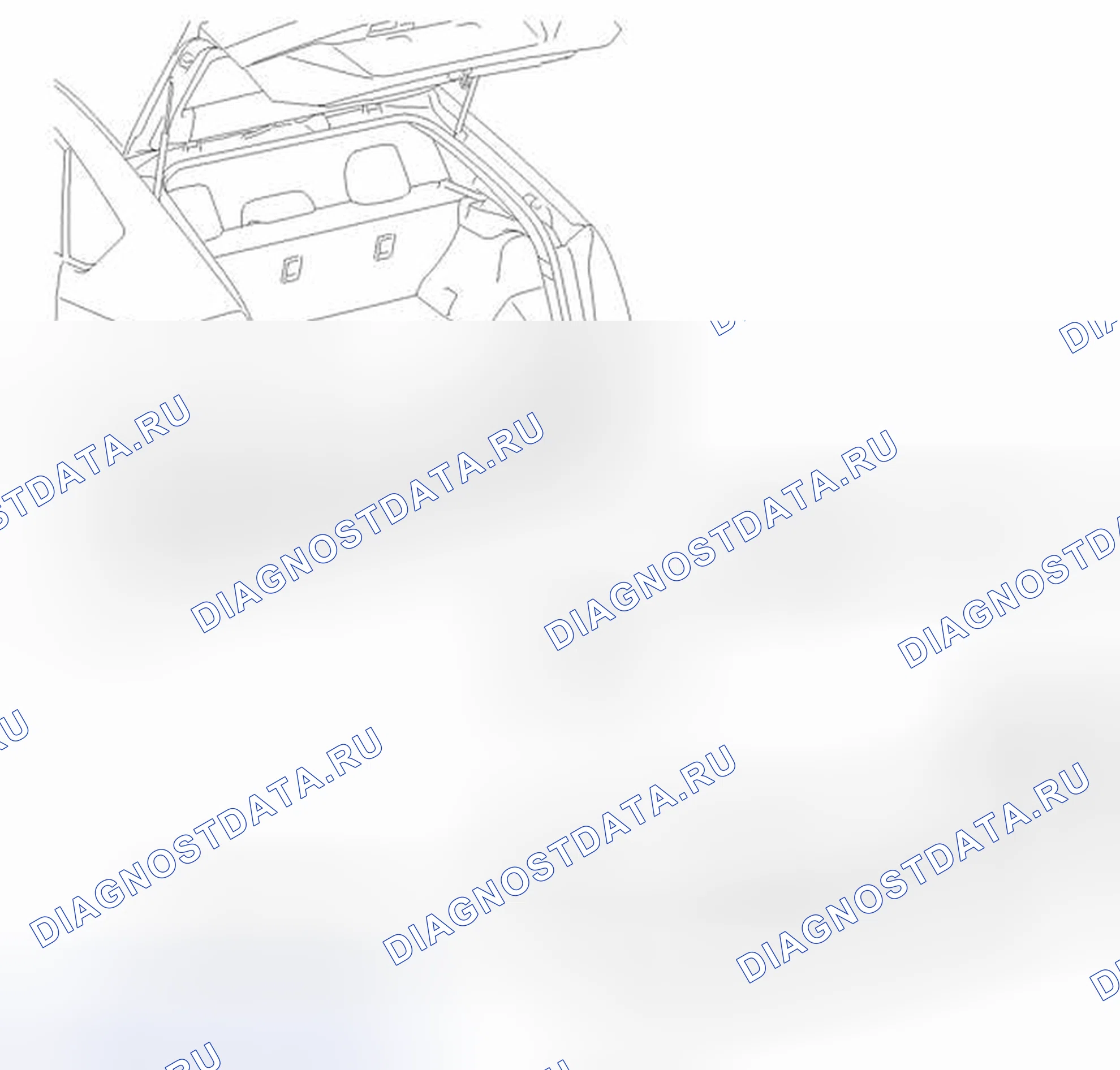 Рис. 344: ИЛЛЮСТРАЦИЯ. Toyota Prius III рестайлинг