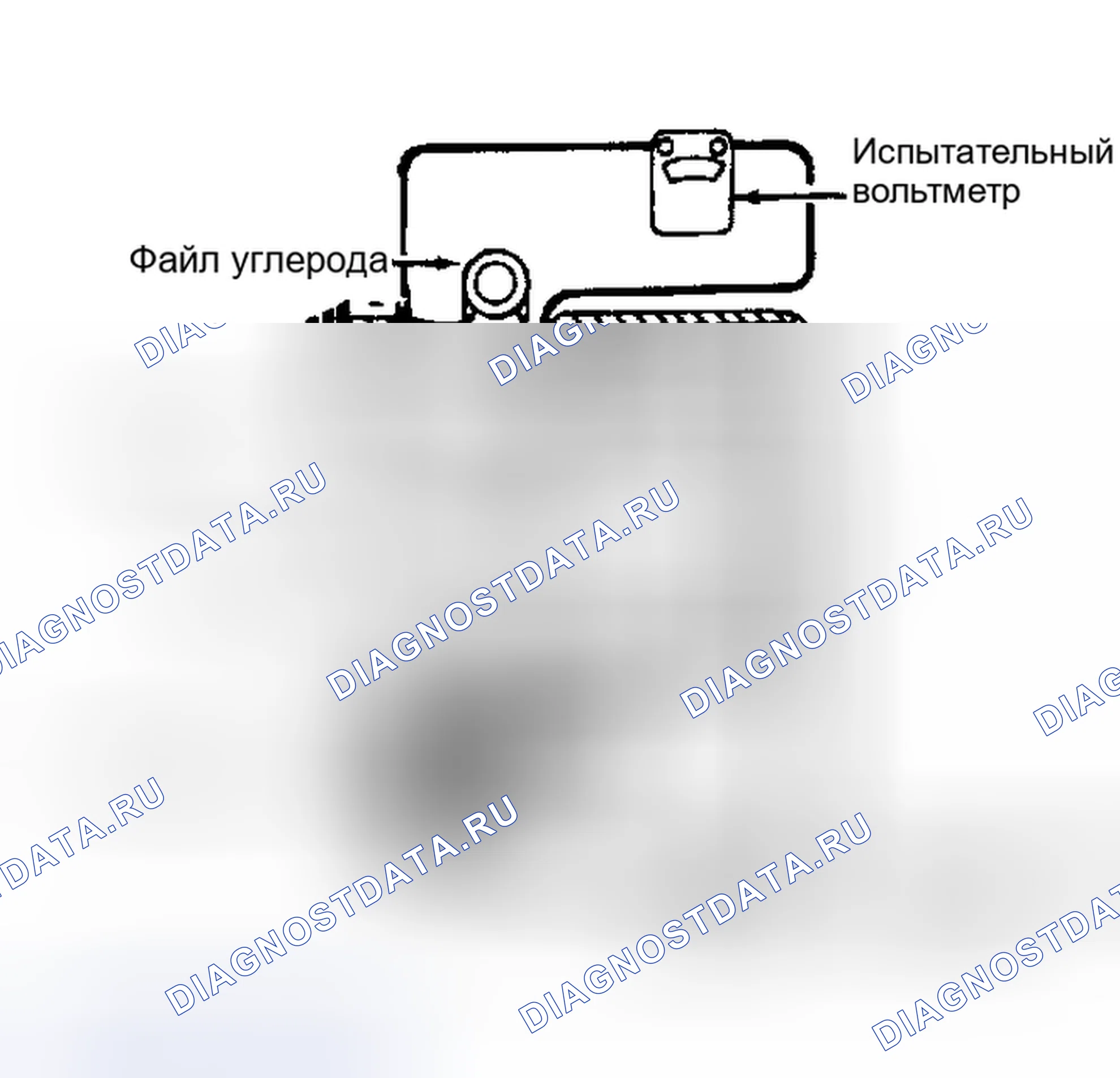 Рис. 4: ПРОВЕРКА ВЫХОДА ГЕНЕРАТОРА ПЕРЕМЕННОГО ТОКА. Geo Prizm pre-I