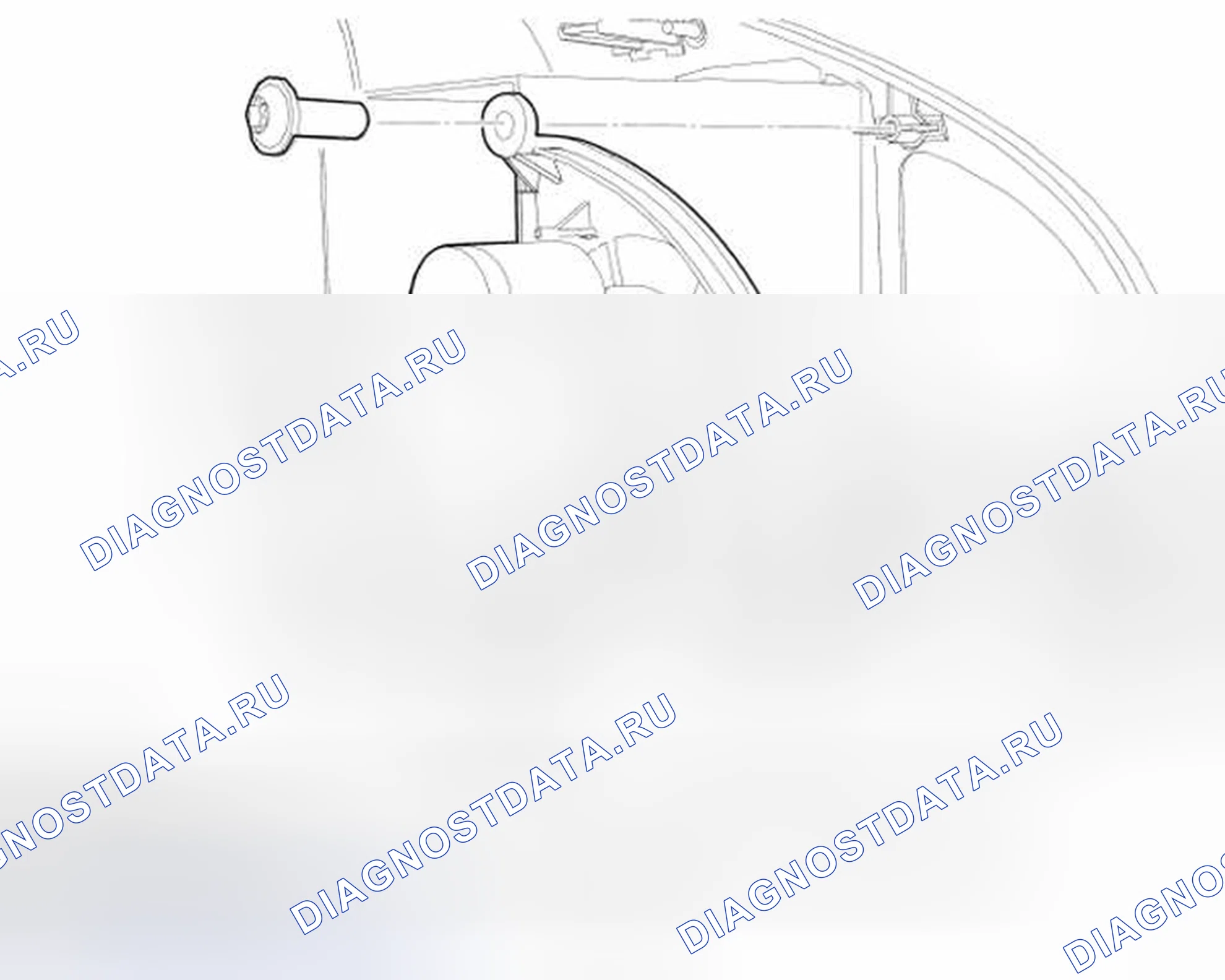 Рис. 15: Идентификация переключателя фар Снятие / установка компонентов. Mazda 2 I рестайлинг