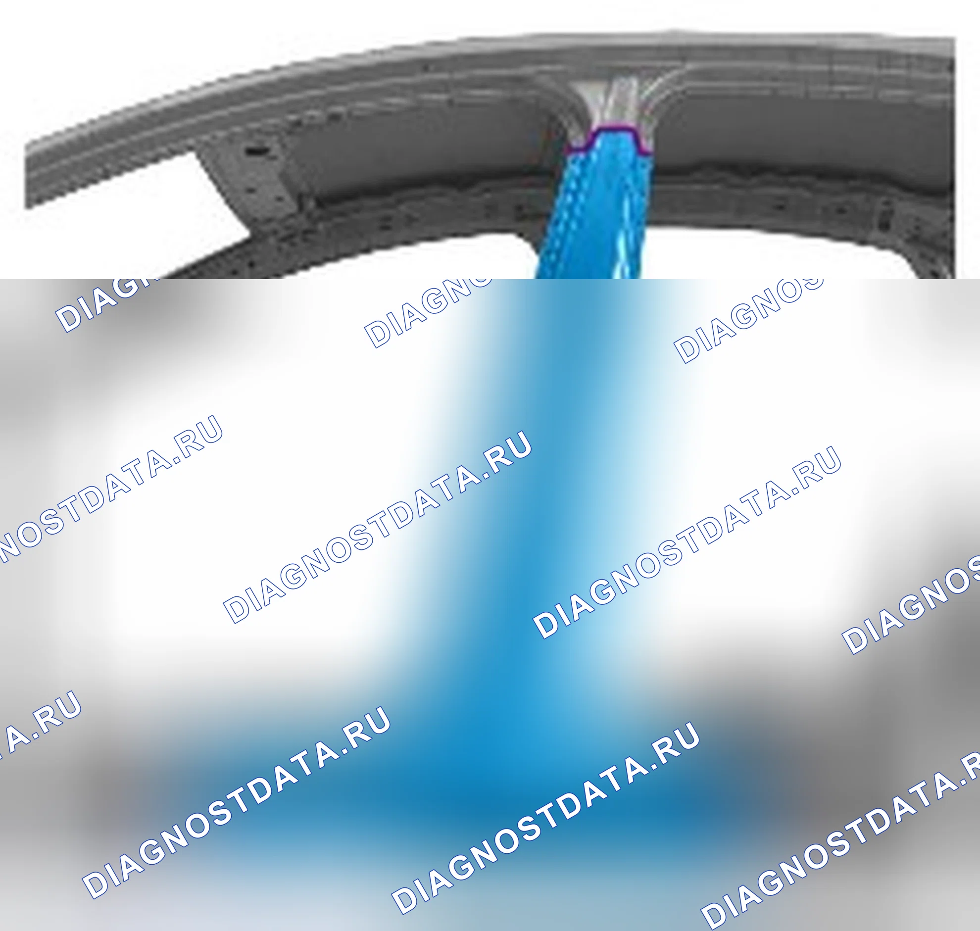 Как снять и установить наружную панель стойки 'В'. Ford Mondeo IV рестайлинг