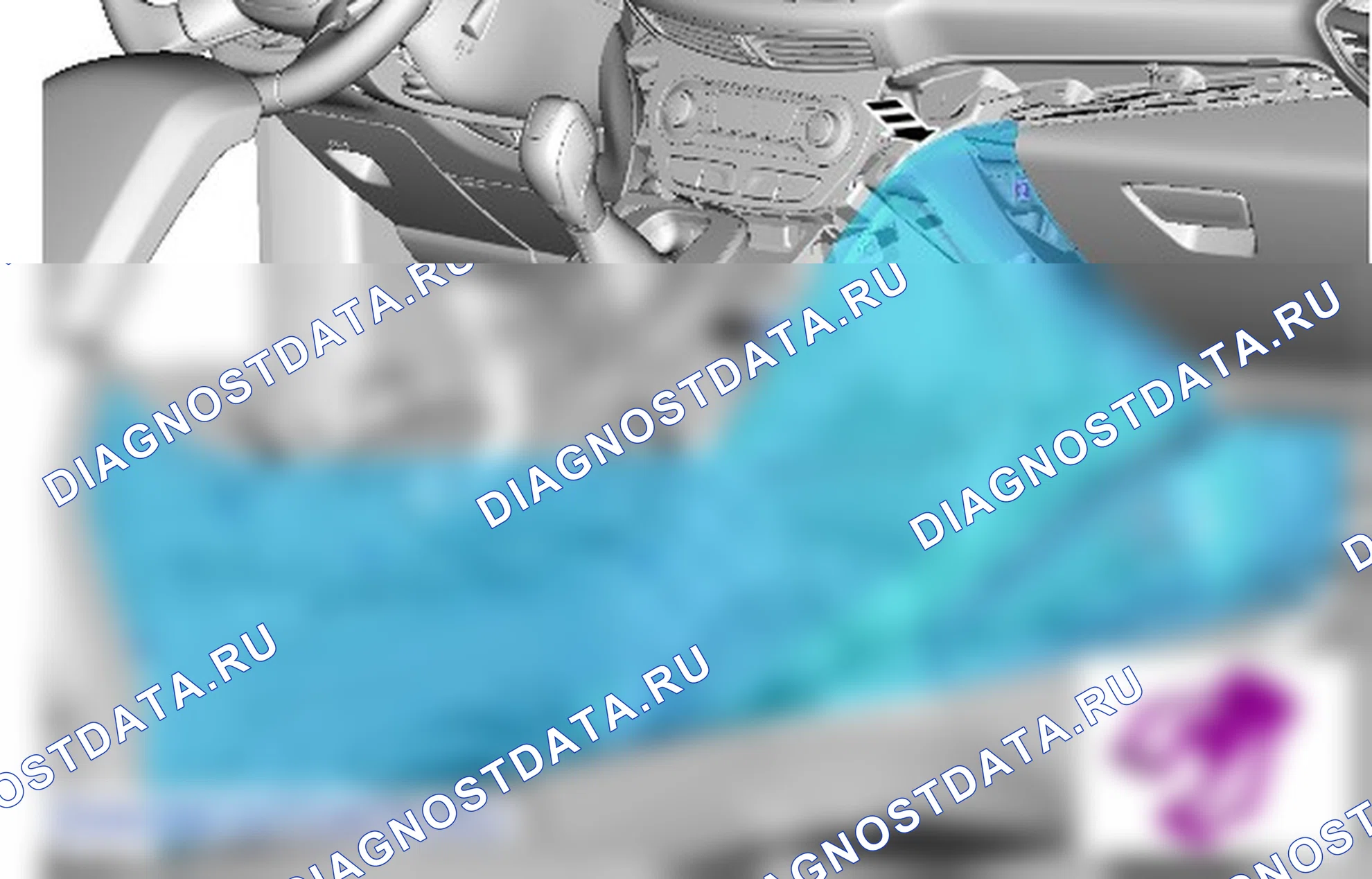 Модуль SYNC [APIM] к универсальной последовательной шине (USB) Кабель порта: описание и работа. Ford Ranger T6