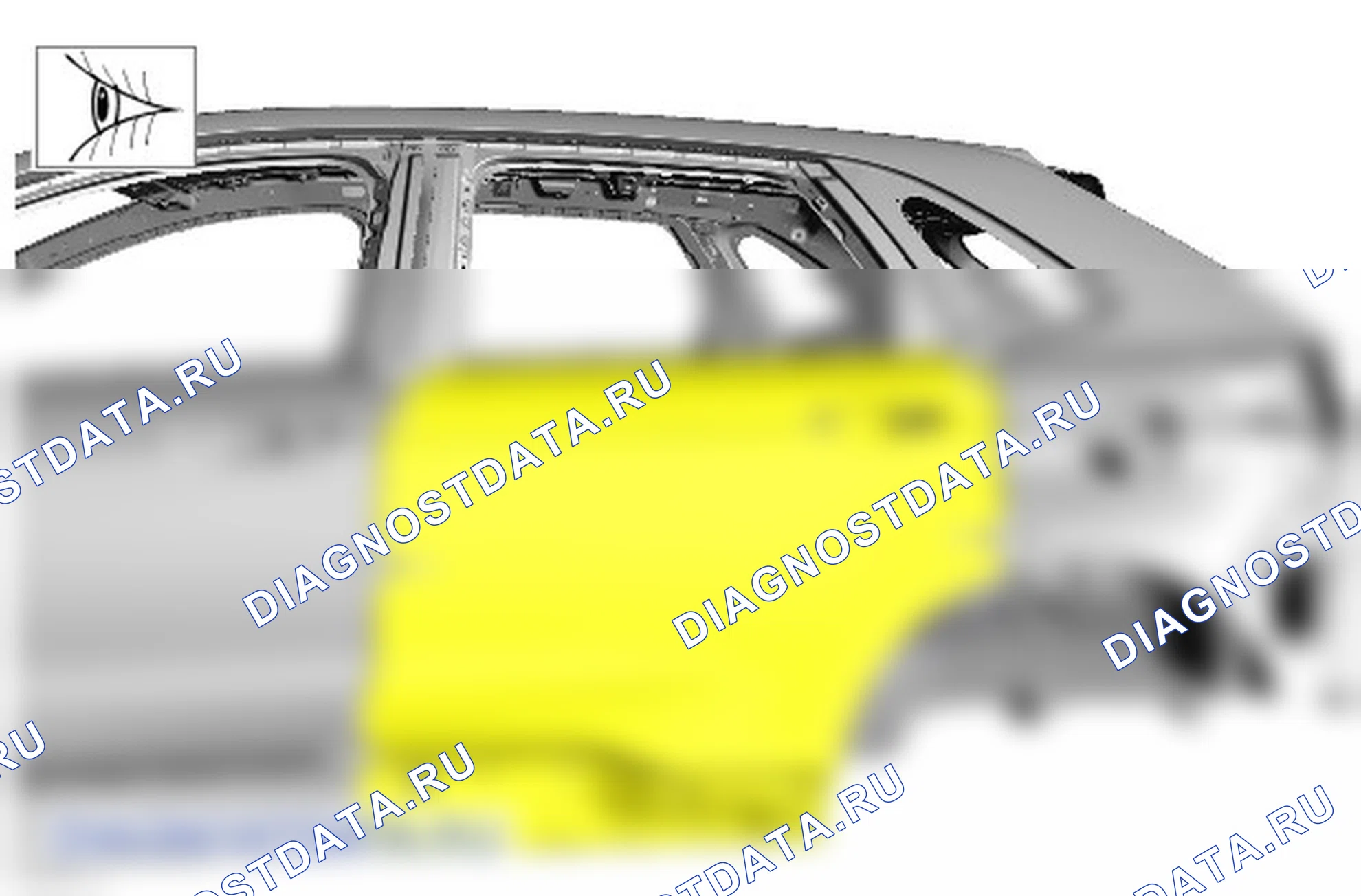 Как снять и установить панель обшивки задней двери. Ford Edge II