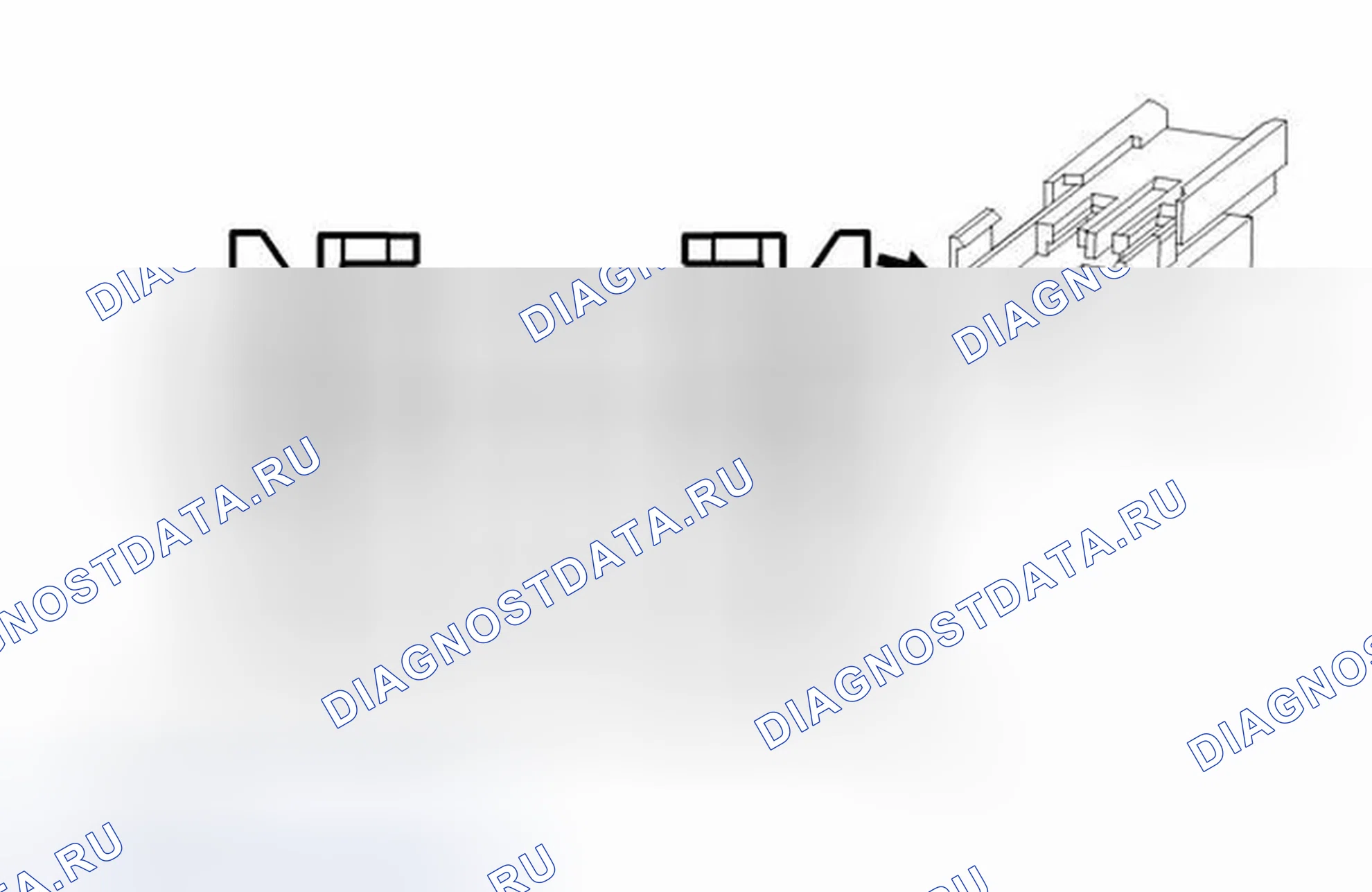 Рис. 53: Двигатель откидного сиденья - водитель C1 (AG0). Chevrolet Uplander I