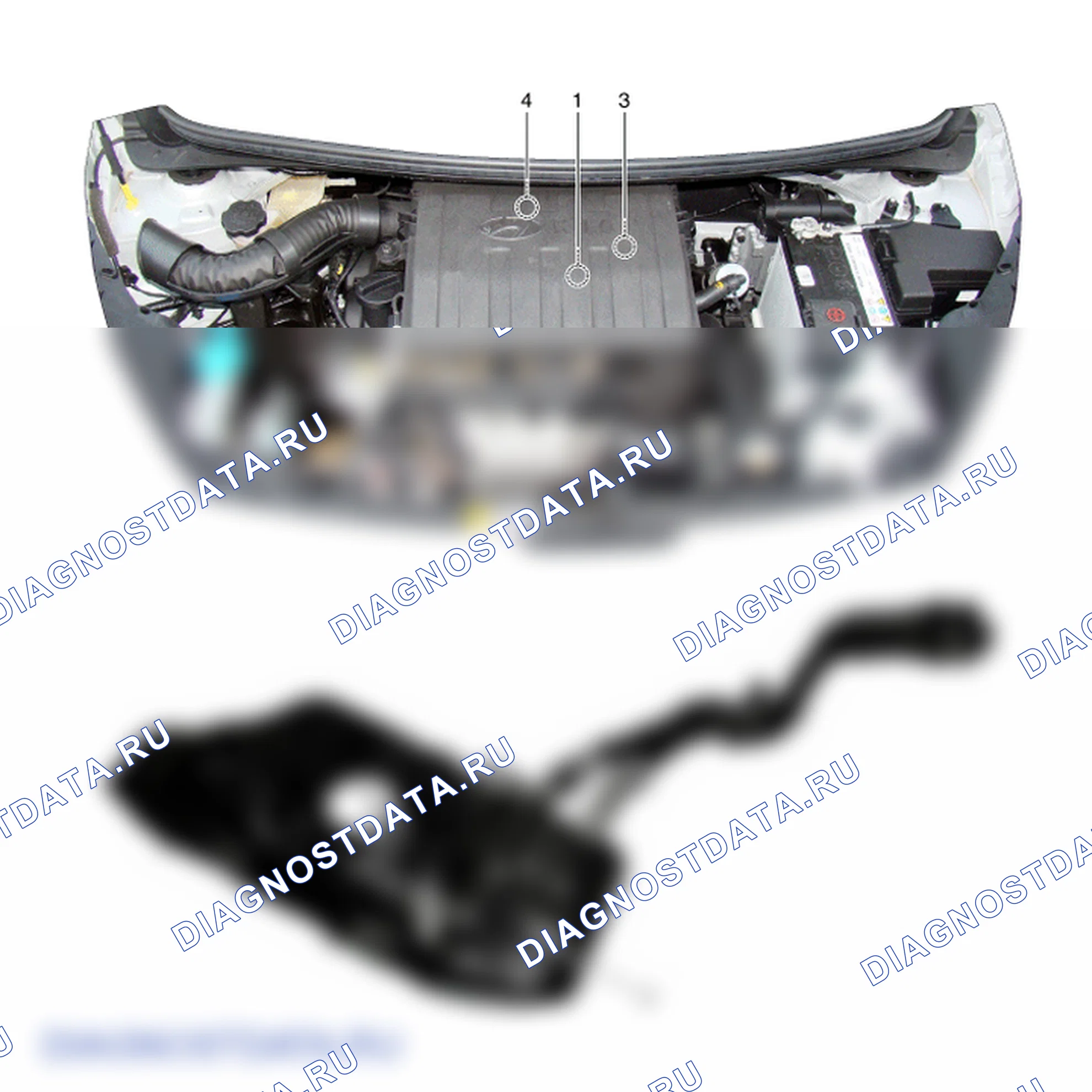 Компоненты и их расположение. Hyundai GRAND i10/Xcent BA