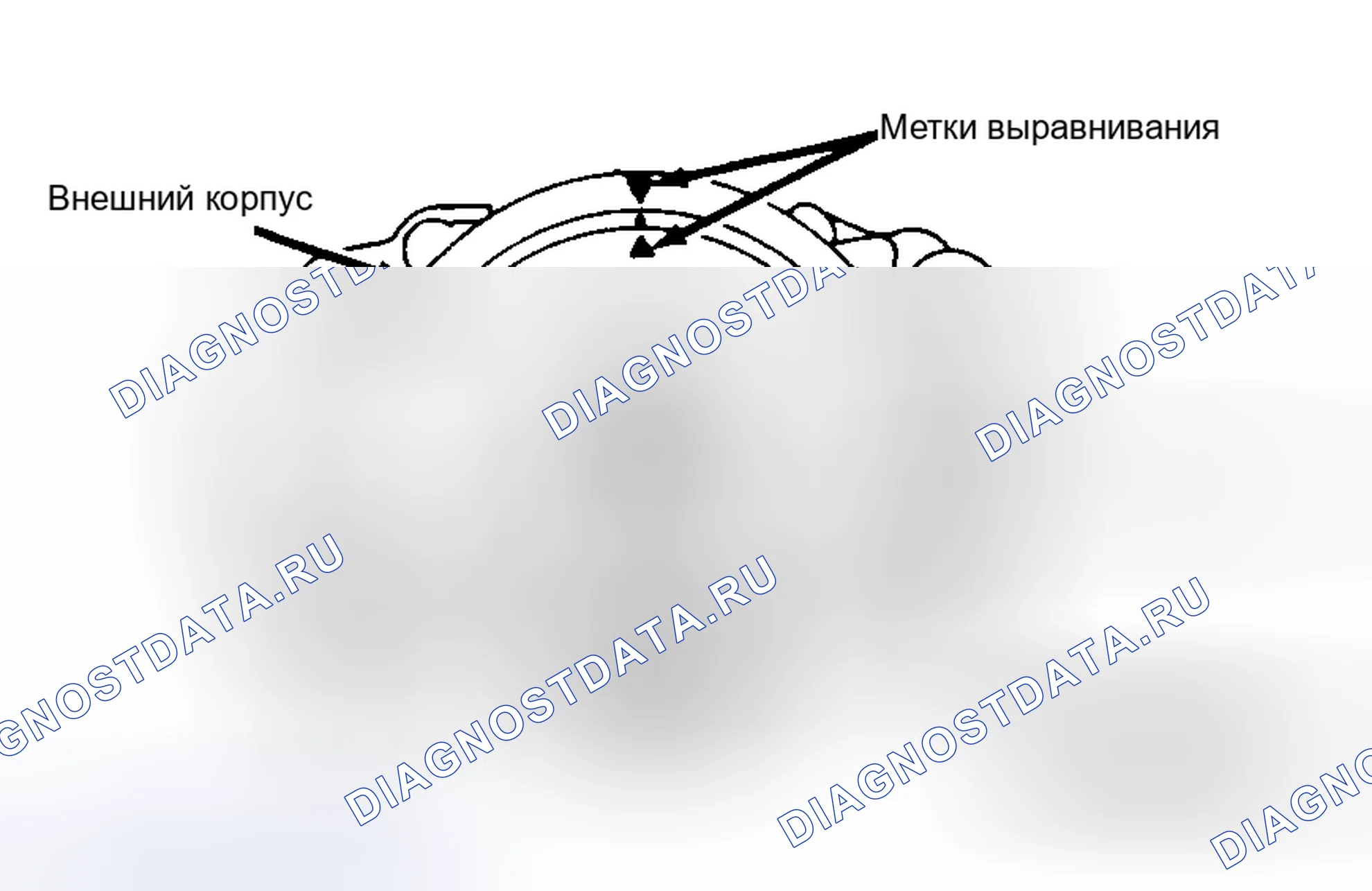 Рис. 7: ЦЕНТРИРОВАНИЕ ЧАСОВОЙ ПРУЖИНЫ. Mazda RX-7 FD