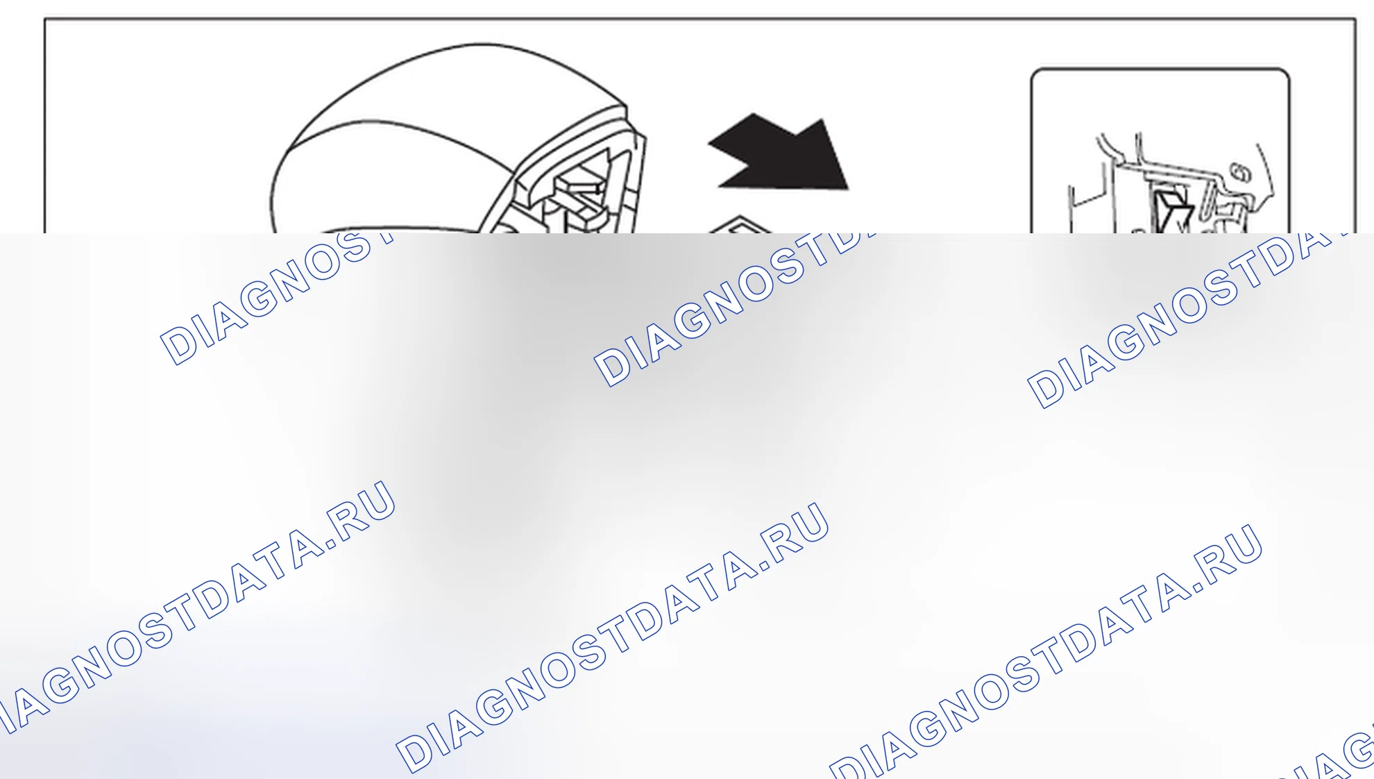 Рис. 736. Subaru Legacy BM/BR рестайлинг
