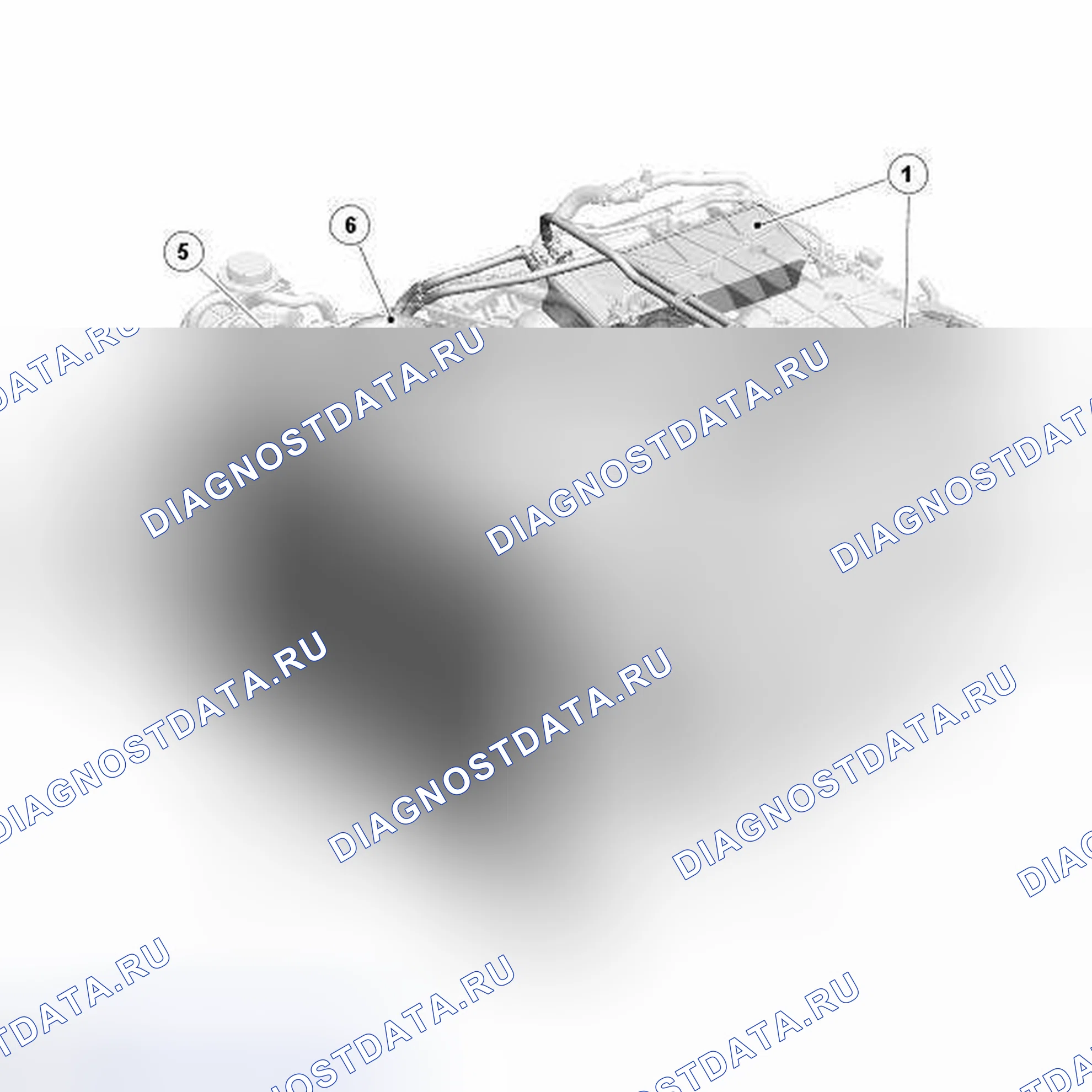 Рис. 44: РАСПОЛОЖЕНИЕ КОМПОНЕНТОВ. Land Rover Range Rover L322