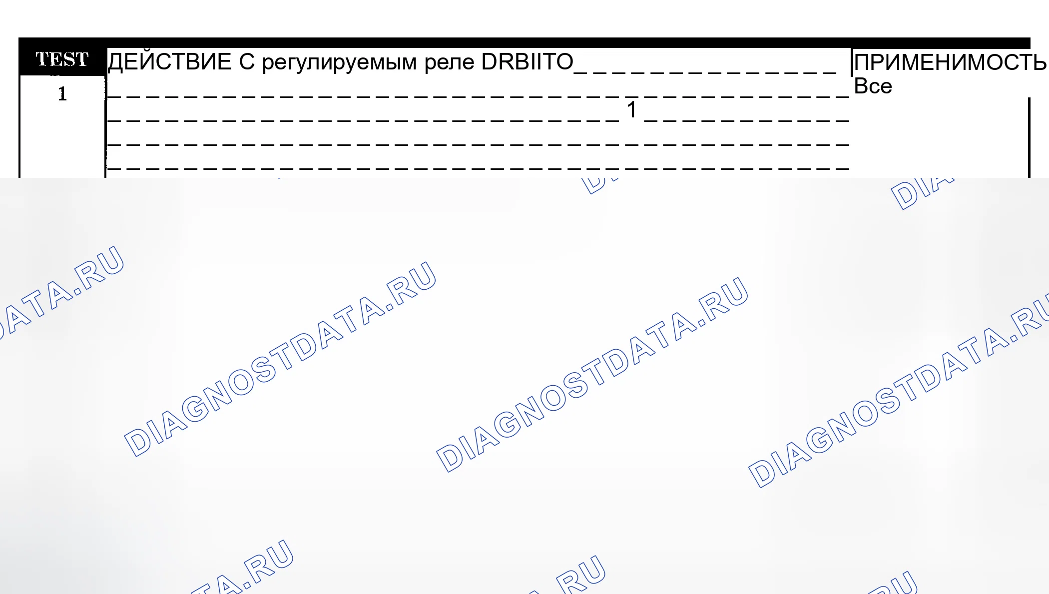 Рис. 6: Диагностическая процедура. Dodge Pickup R3500 