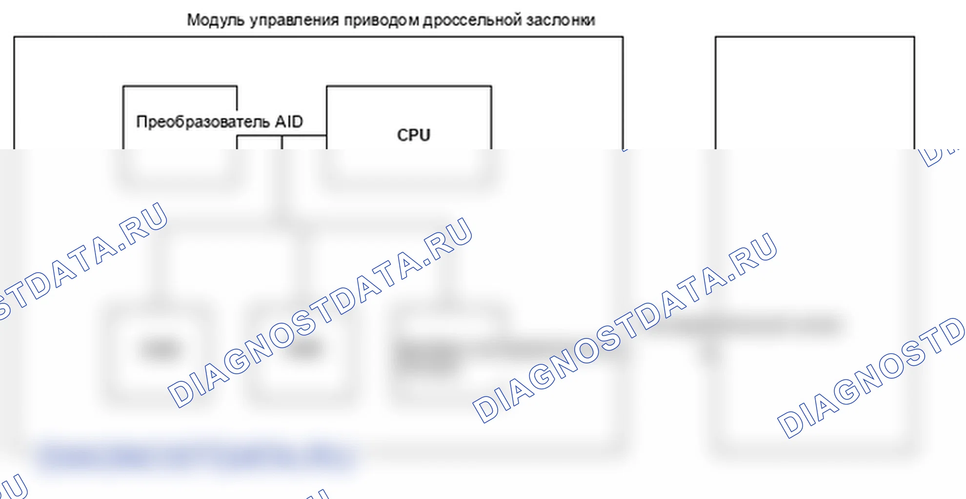 Рис. 225: Проблема модуля управления приводом дроссельной заслонки - схема обмена данными. Honda S2000 AP2 рестайлинг