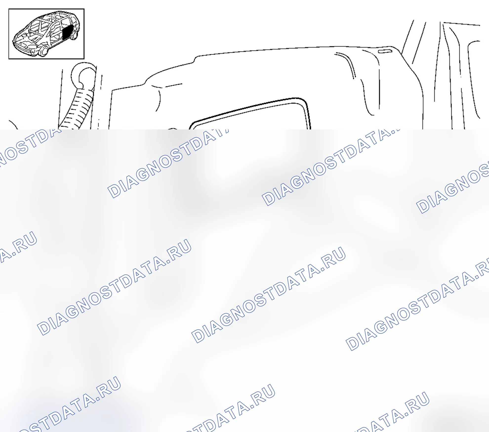 Замена крышки ящика боковой обшивки багажника. Opel Combo C
