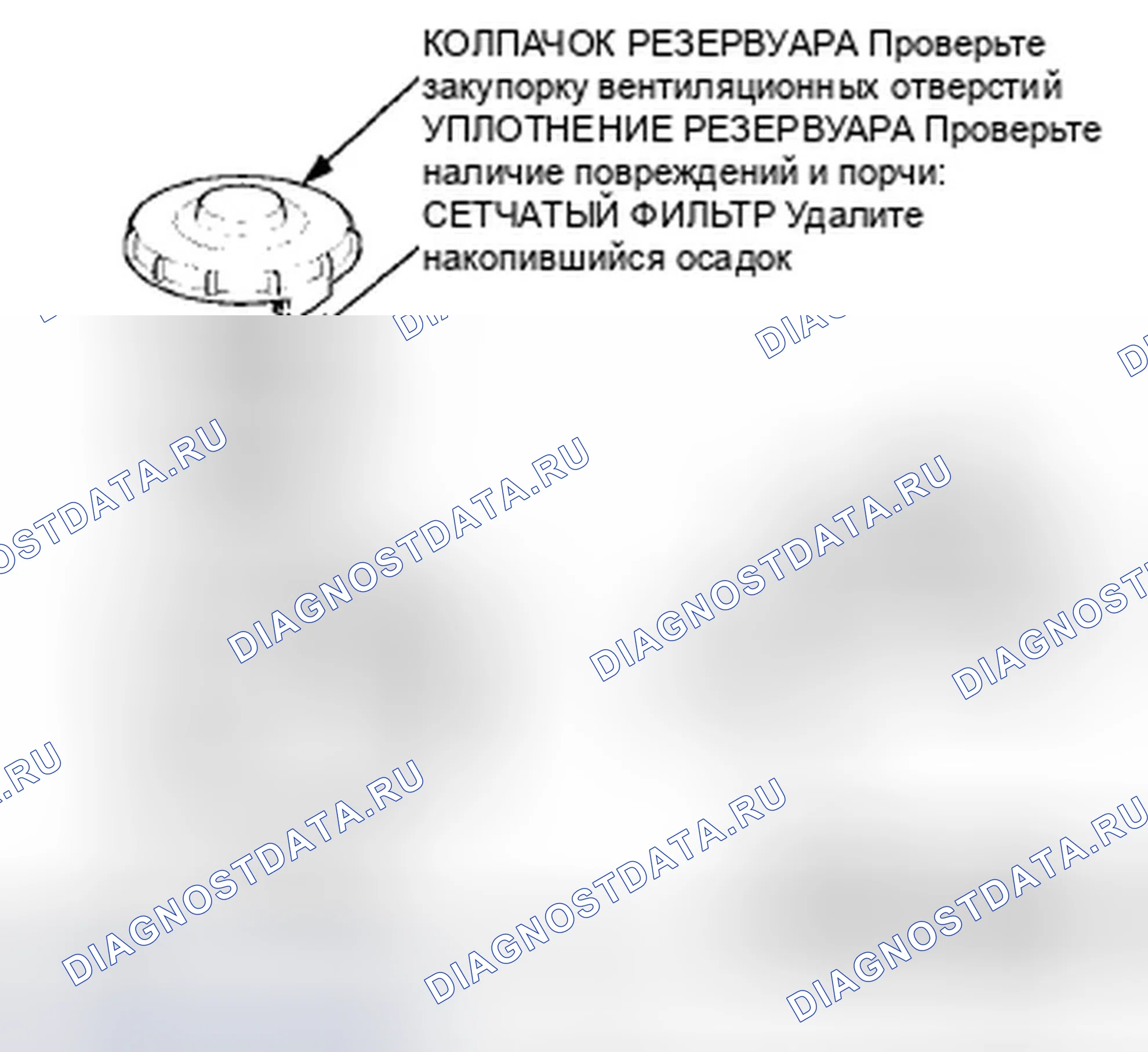 Рис. 47: Проверка главного цилиндра. Honda Insight ZE2 рестайлинг