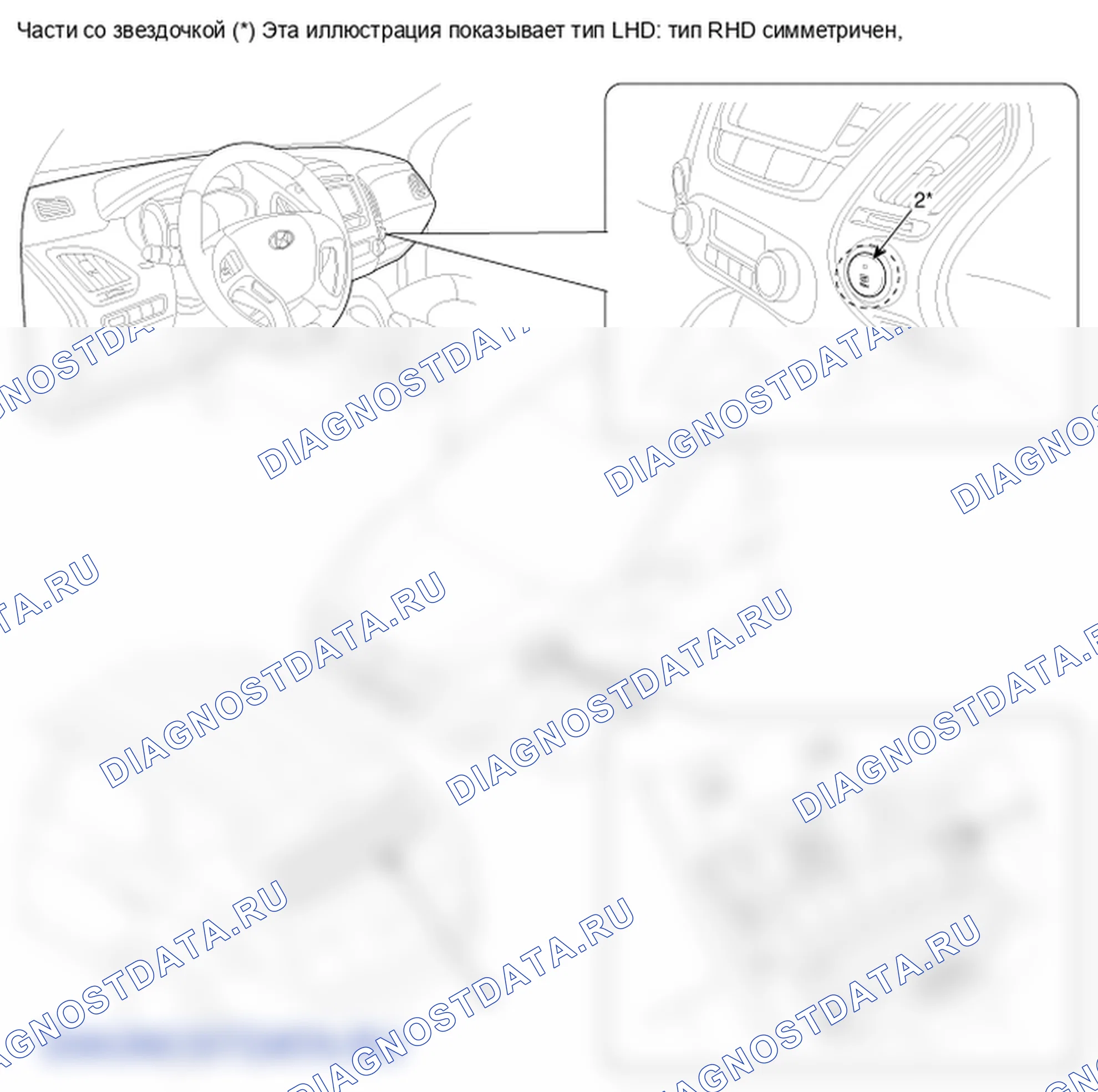 Компоненты и их расположение. Hyundai ix35 EL